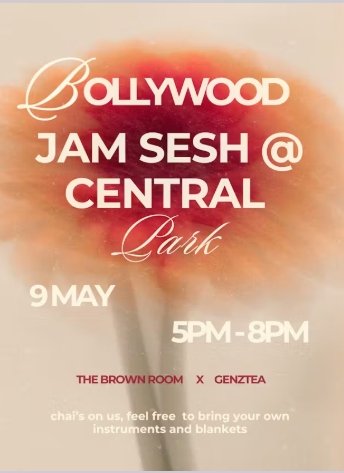 Bollywood Jam Sesh @ Central Park