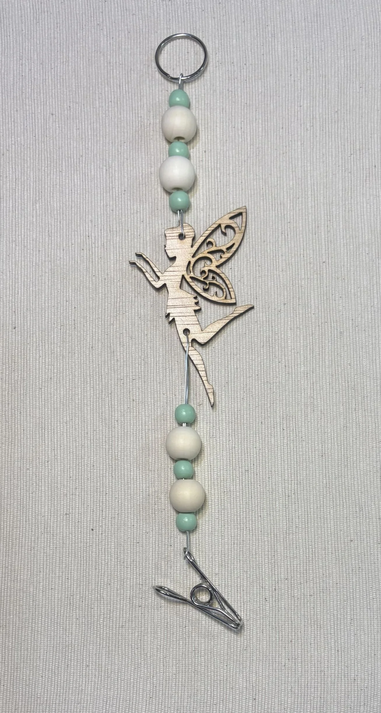 Fairy Mozzie Coil Hangers with Mint Green Beads