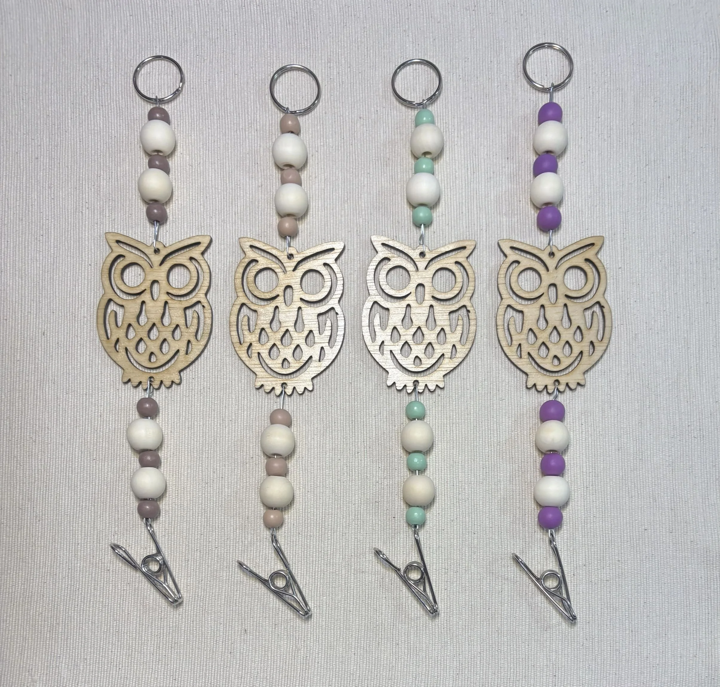 Owl with Mixed Beads