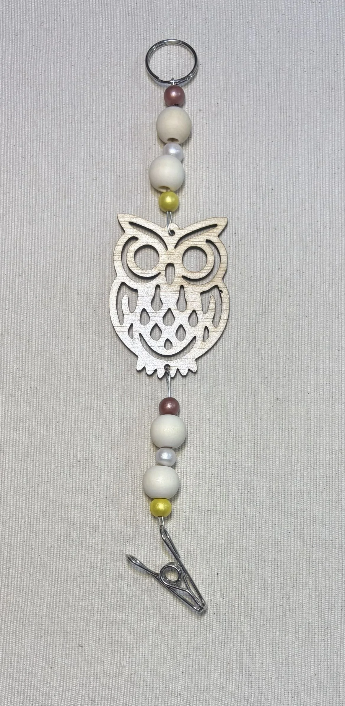 Owl Mozzie Coil Hangers with Mixed Beads