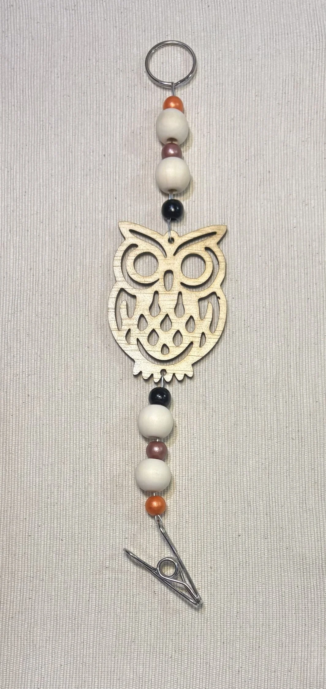 Owl Mozzie Coil Hangers with Mixed Beads