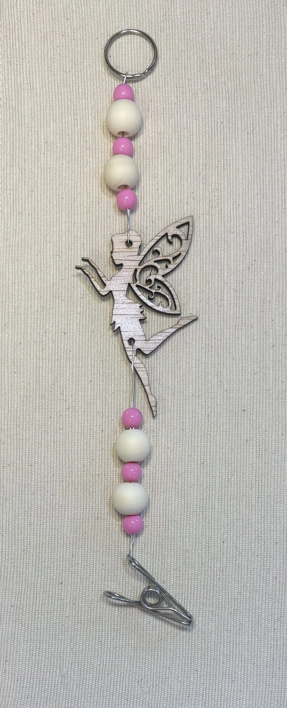 Fairy Mozzie Coil Hangers with Pretty Pink Beads
