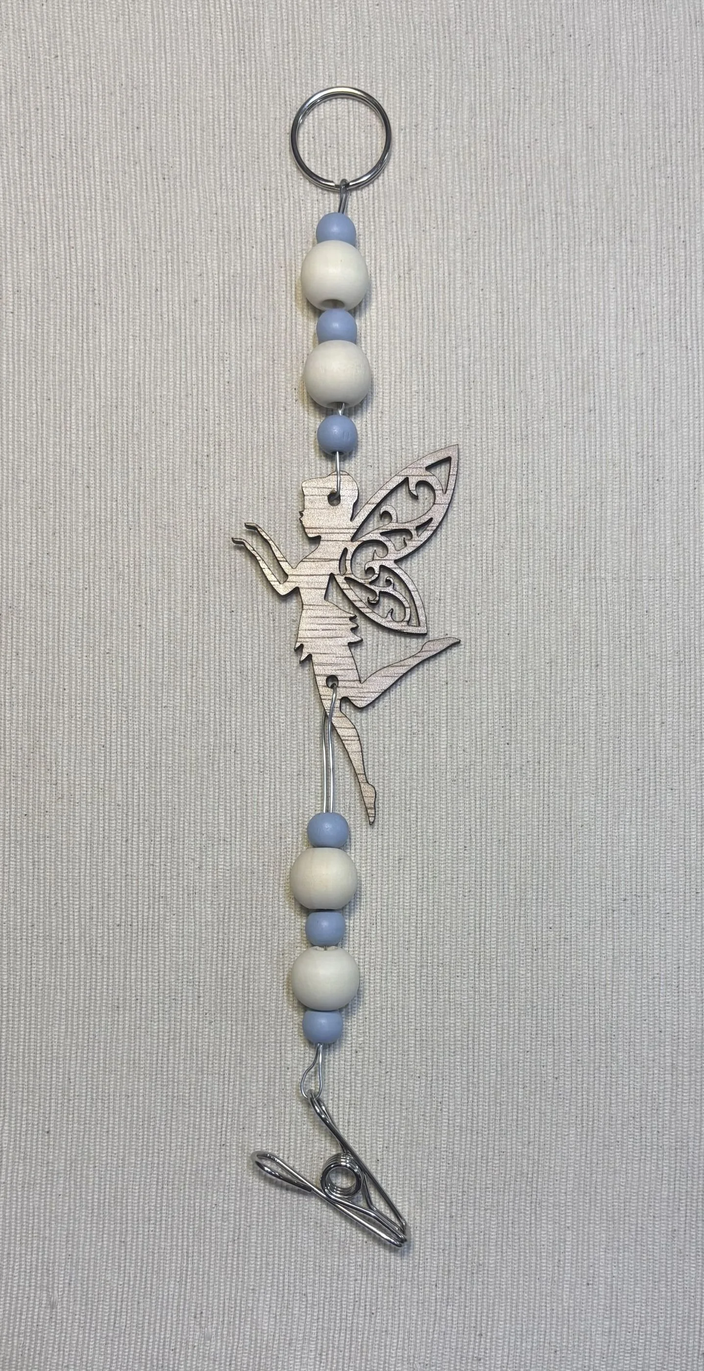 Fairy Mozzie Coil Hangers with Light Blue Beads