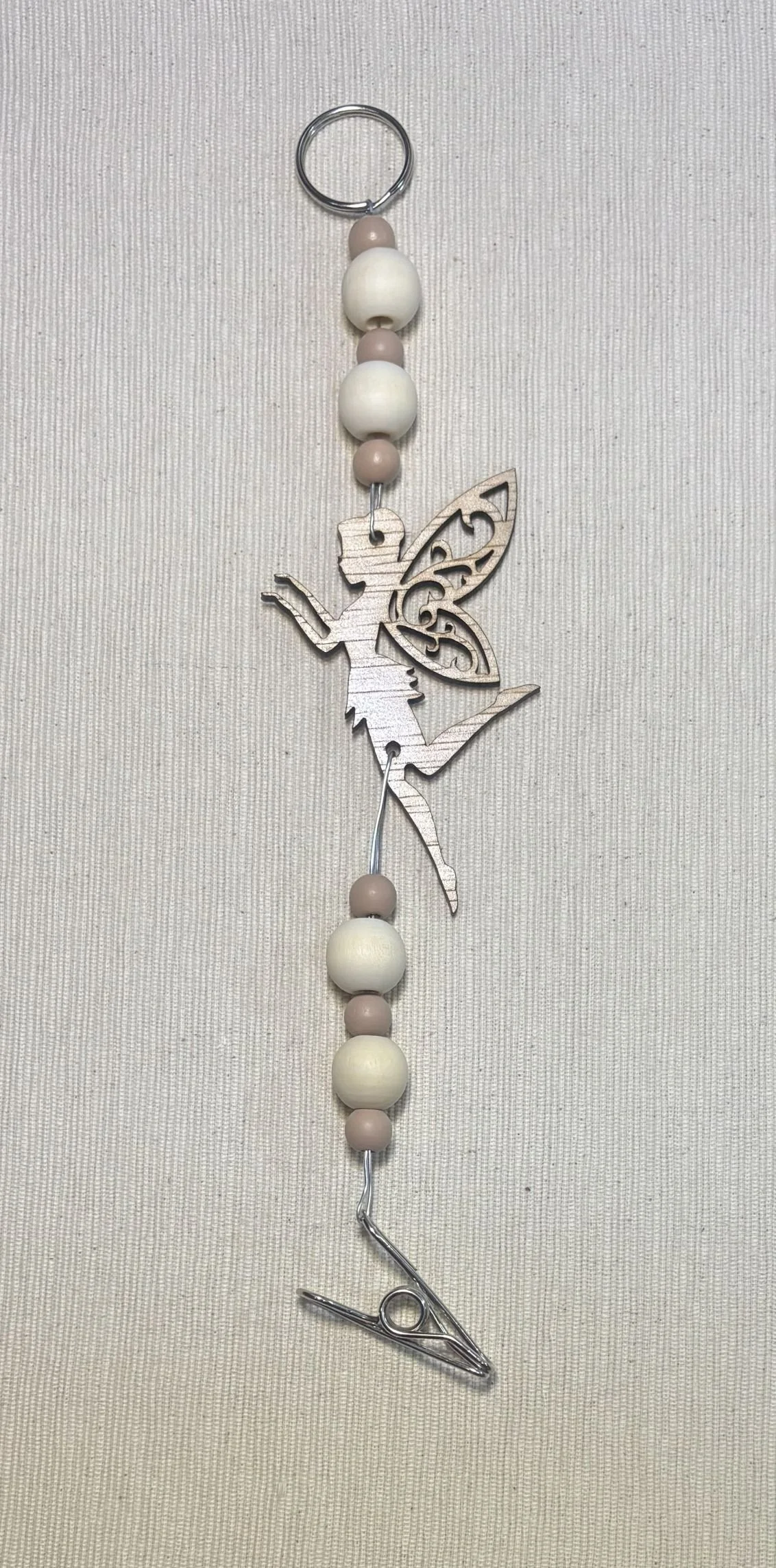 Fairy Mozzie Coil Hangers with Dusty Pink Beads