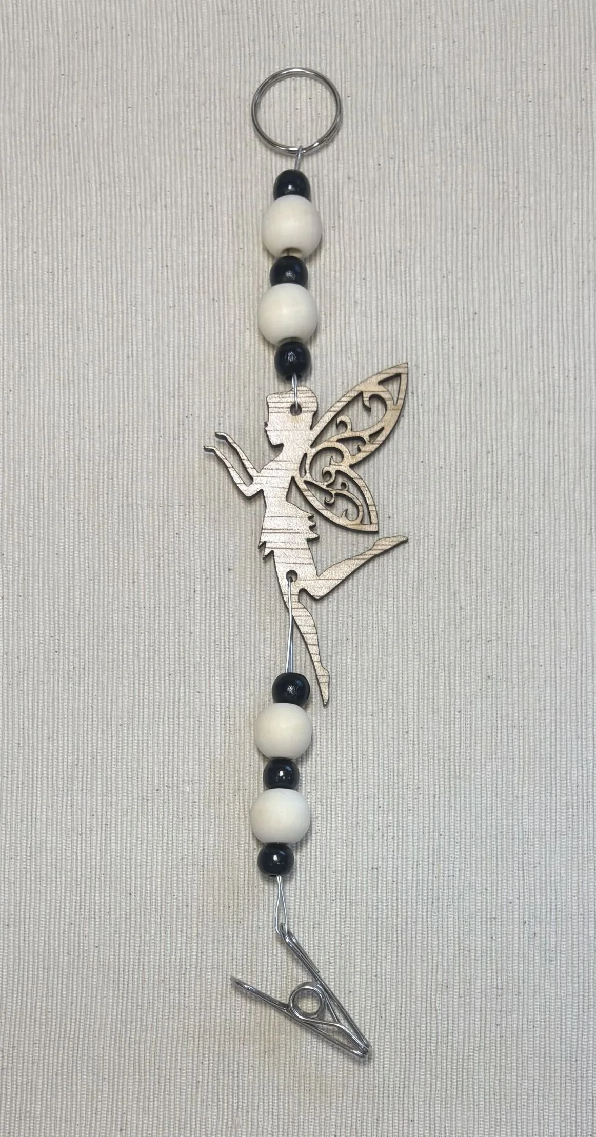 Fairy Mozzie Coil Hangers with Black Beads