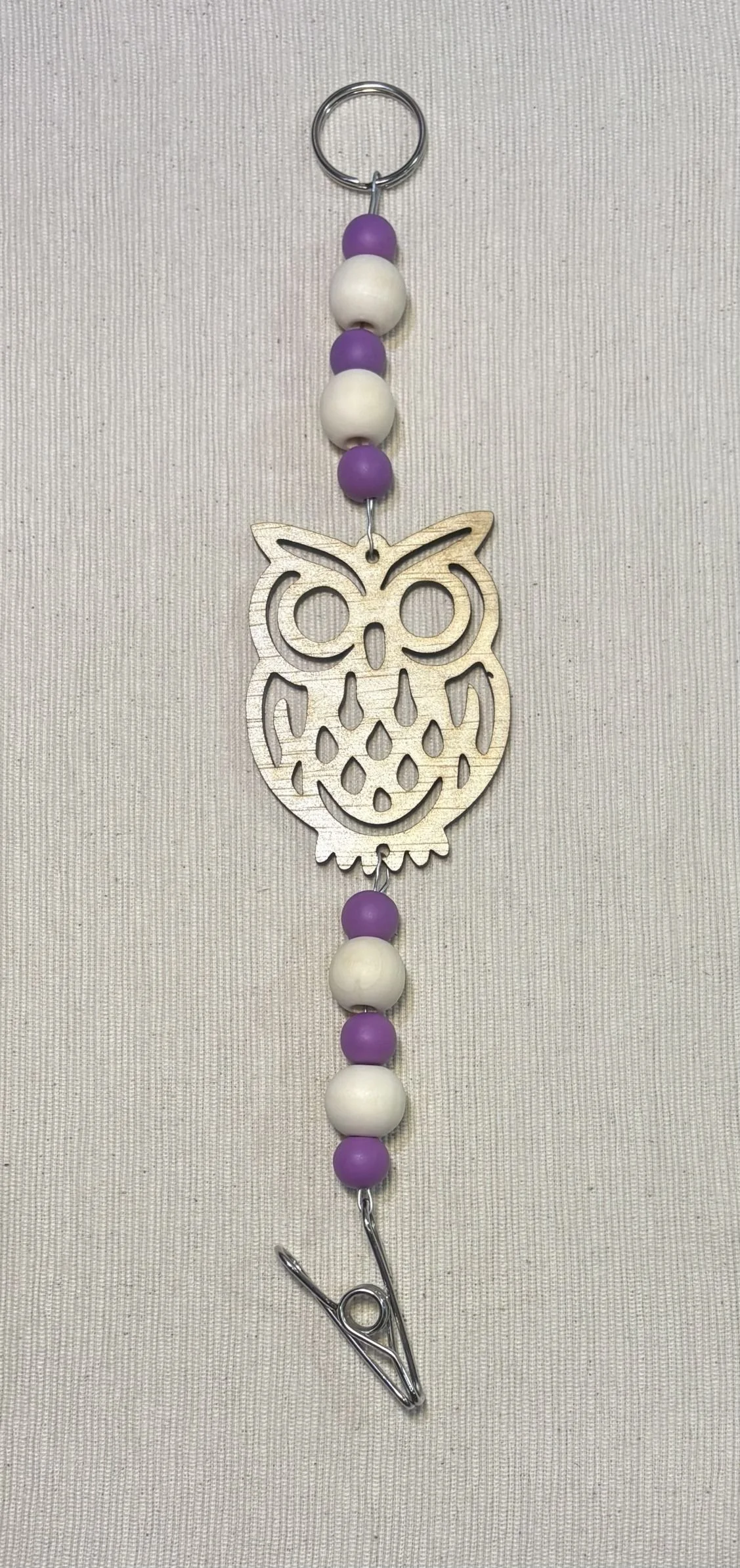 Owl Mozzie Coil Hangers with Mixed Beads