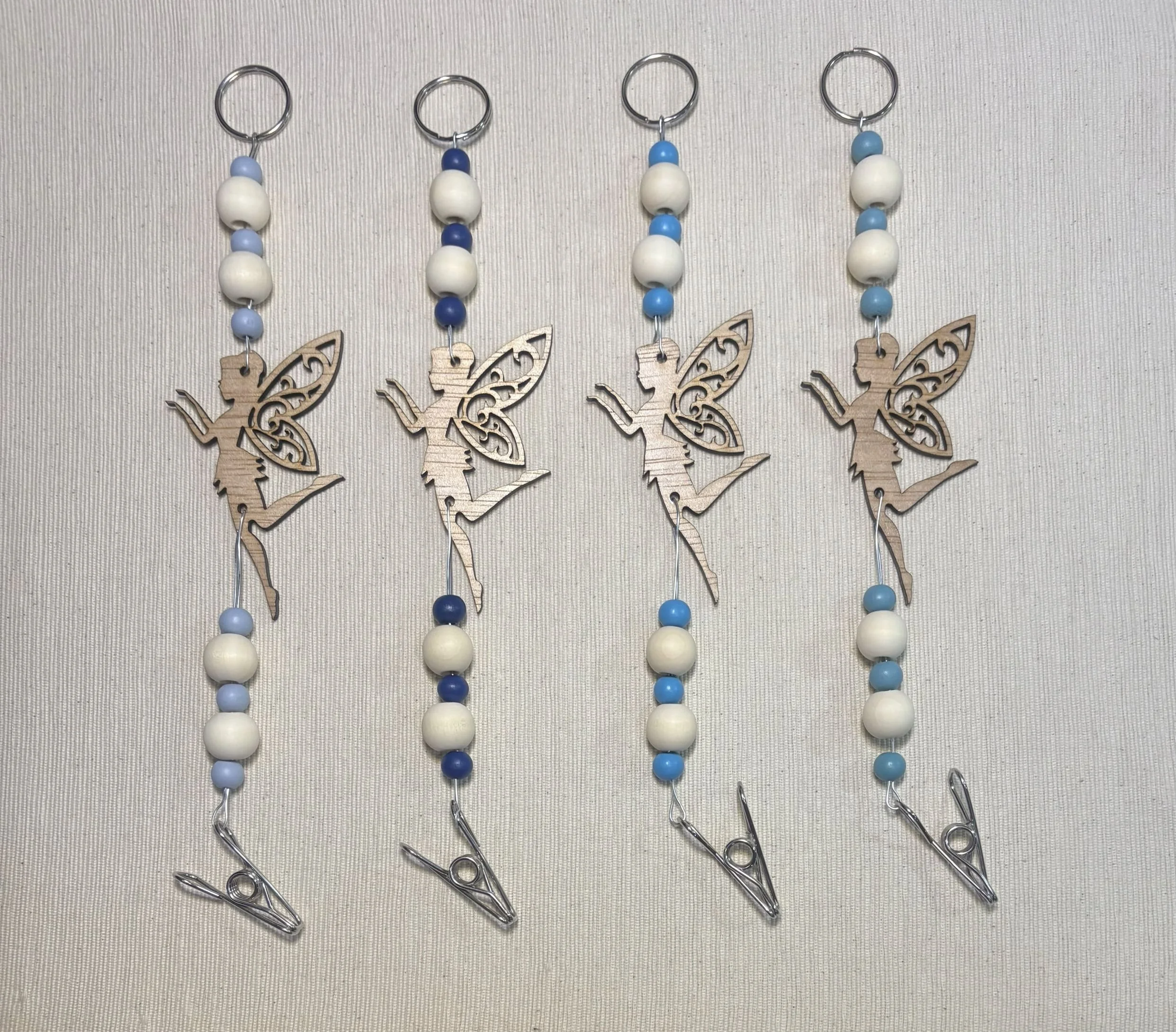 Fairy with Blue Themed Beads