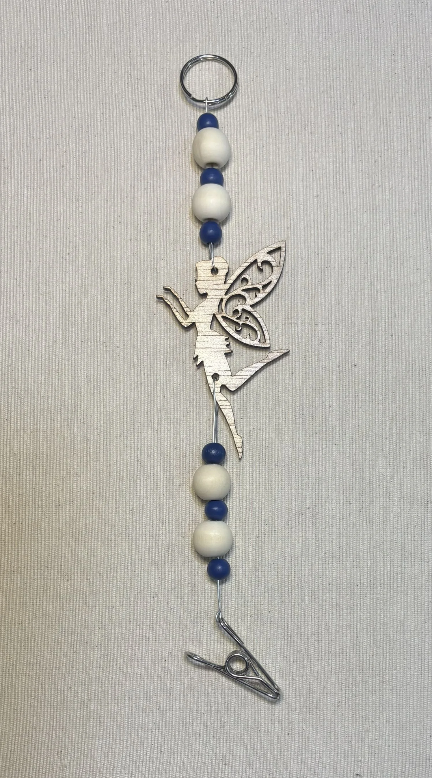 Fairy Mozzie Coil Hangers with Navy Blue Beads