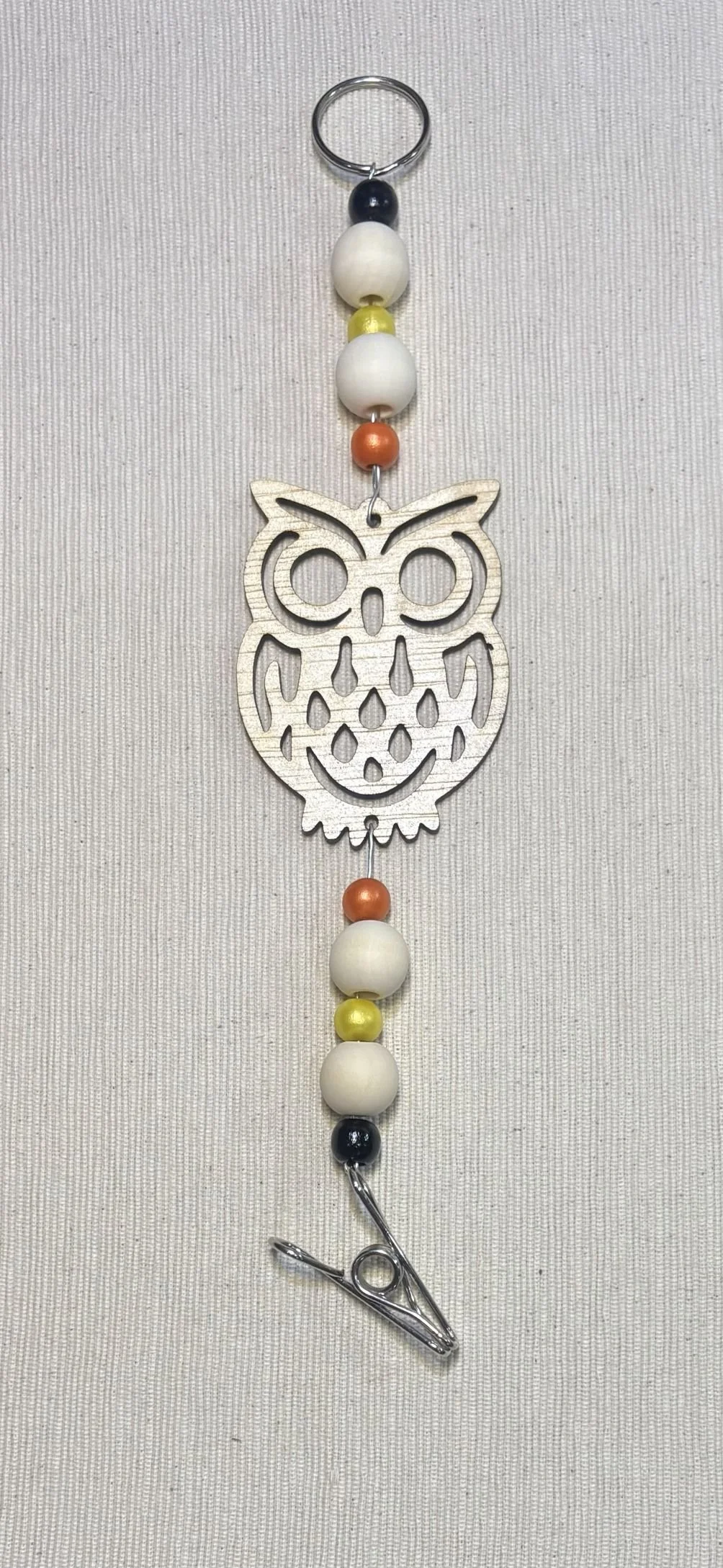 Owl Mozzie Coil Hangers with Mixed Beads