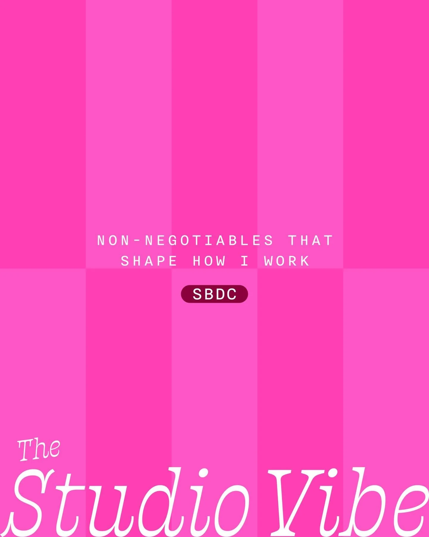 ⬆️ These are the values that shape my passion, my process, and the brands I build. Intentional, bold, playful, and deeply human. 

All in all, good vibes. 🕺 

AND if you&rsquo;re craving branding with personality, presence, and purpose - hello and w