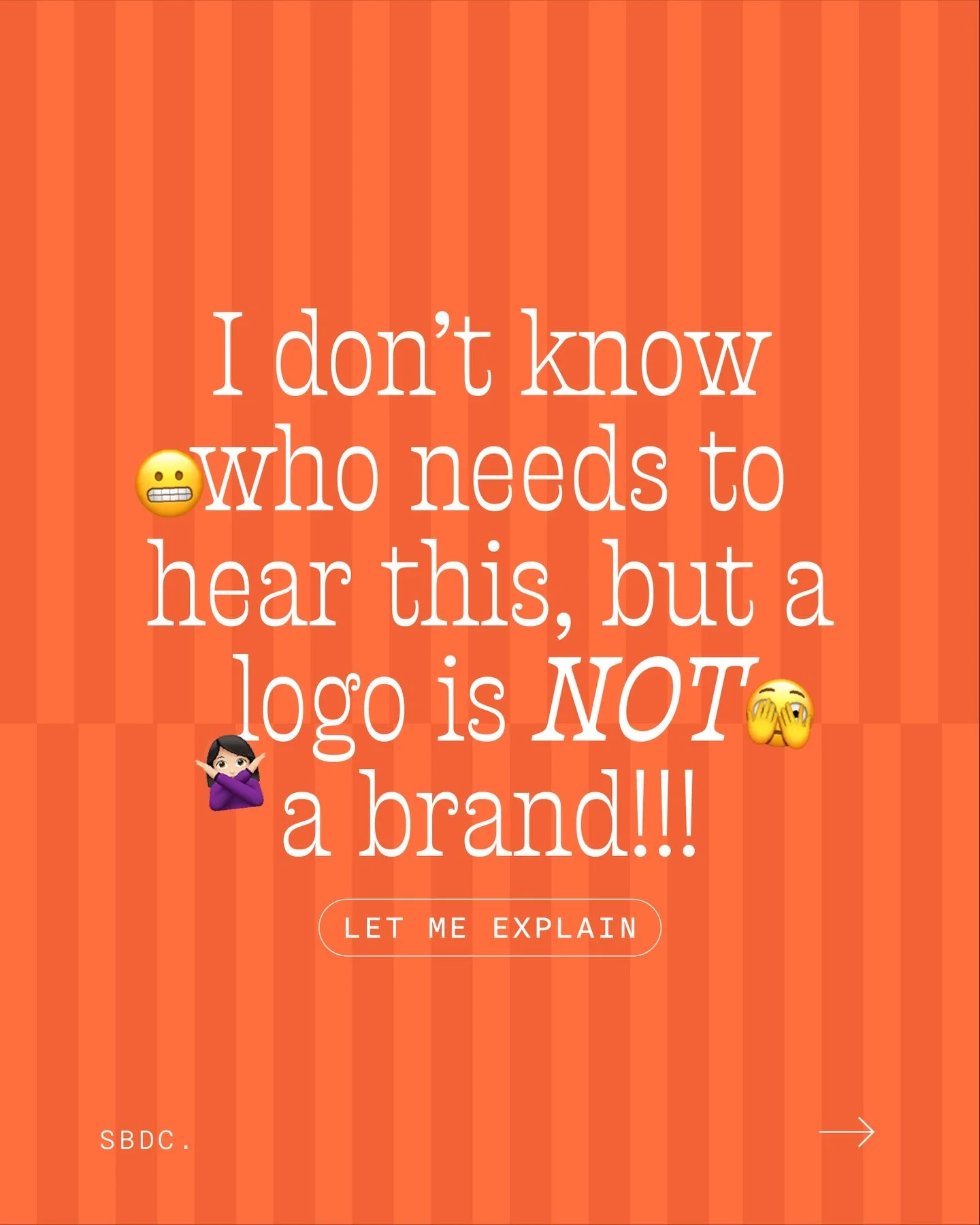 &ldquo;Just a logo&rdquo; doesn&rsquo;t cut it anymore 😬

Because if you&rsquo;re serious about growth,
more income, more ease, more impact&hellip;

A logo isn&rsquo;t going to get you there.
But a brand identity will 💅🏼

Ready to look as legit as