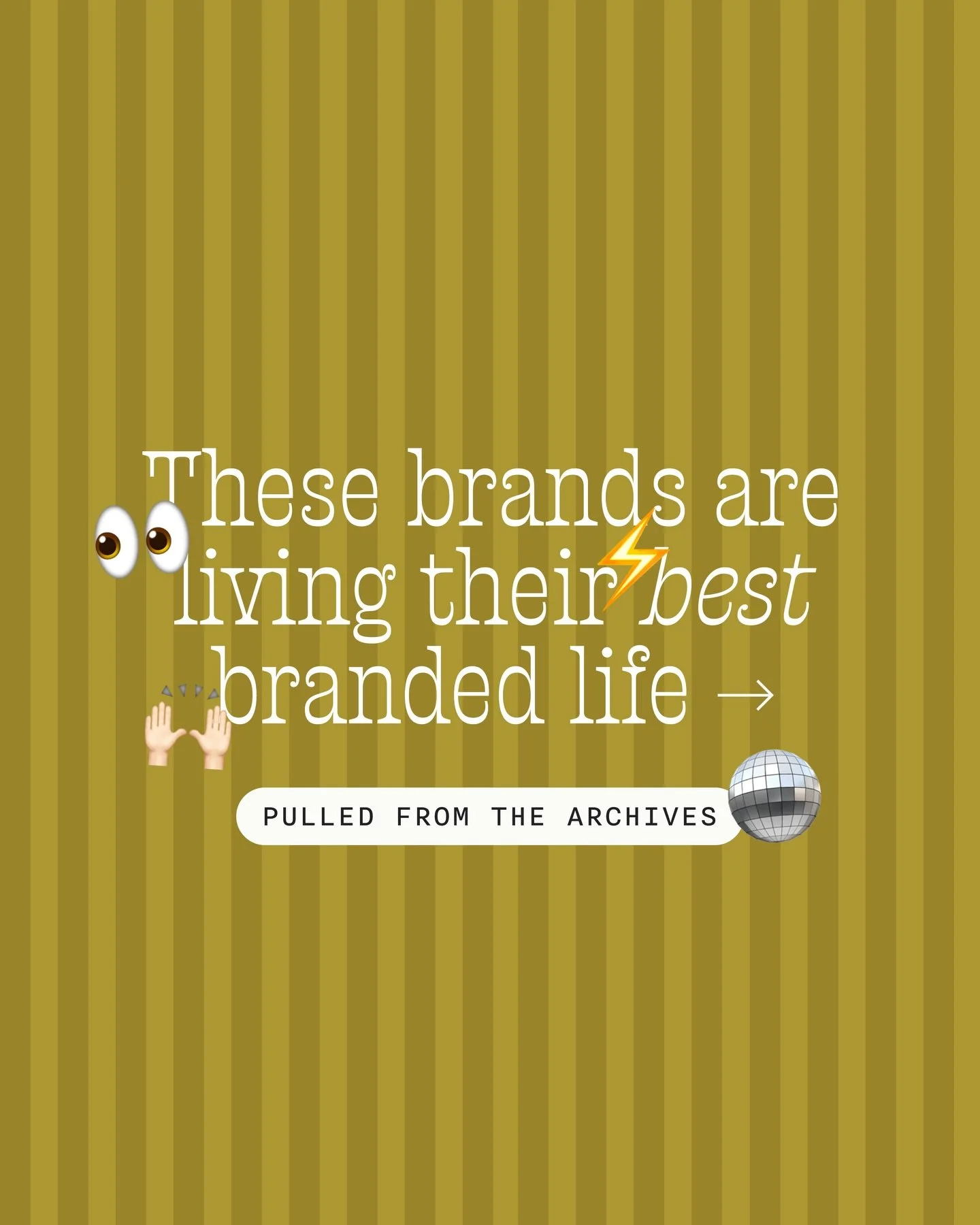 Is your brand actually living its best life&hellip; or barely making it to the end of the day? 👀😆

These are some of my favourite brands I&rsquo;ve brought to life, now bold, clear, and completely themselves. 

Branding is about getting you recogni