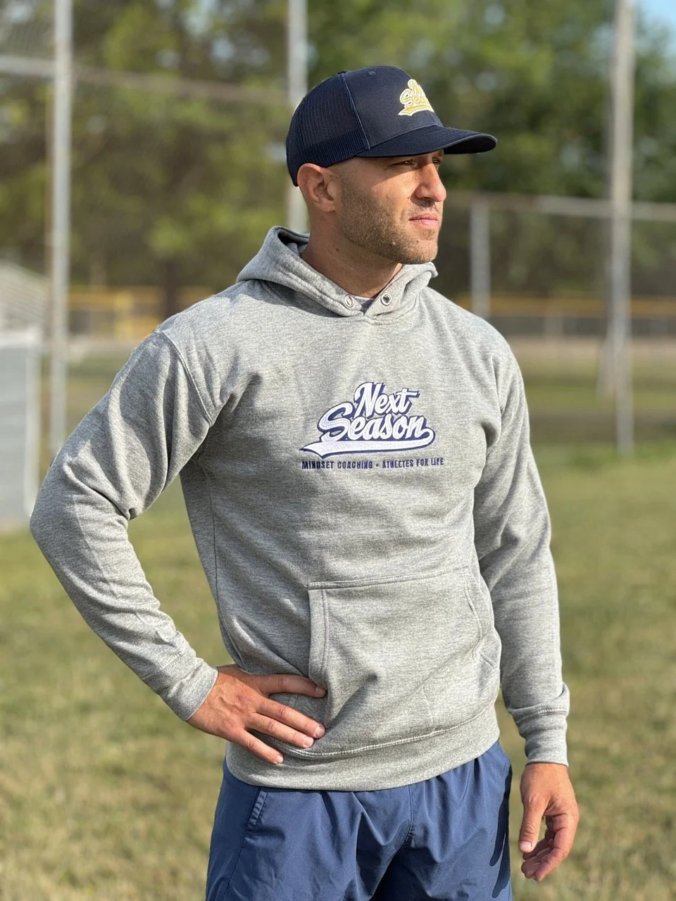 Coach Kevin, former D1 baseball player and Next Season Athletes mindset coach