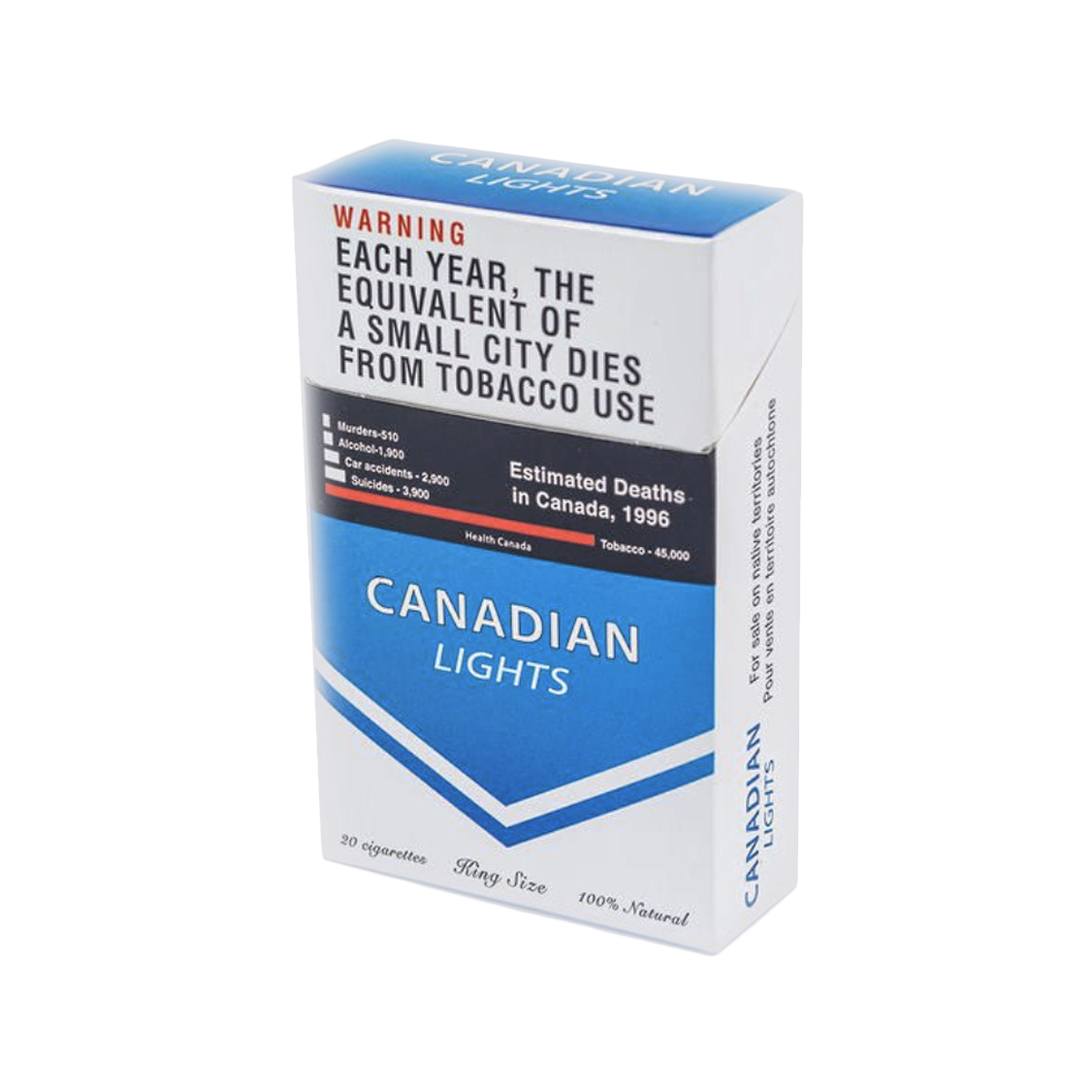 "Canadian Lights" Cigarettes