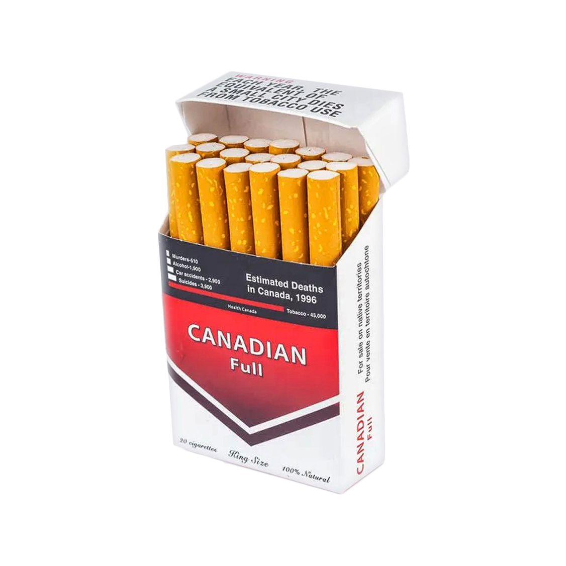 "Canadian Full Flavour" Cigarettes
