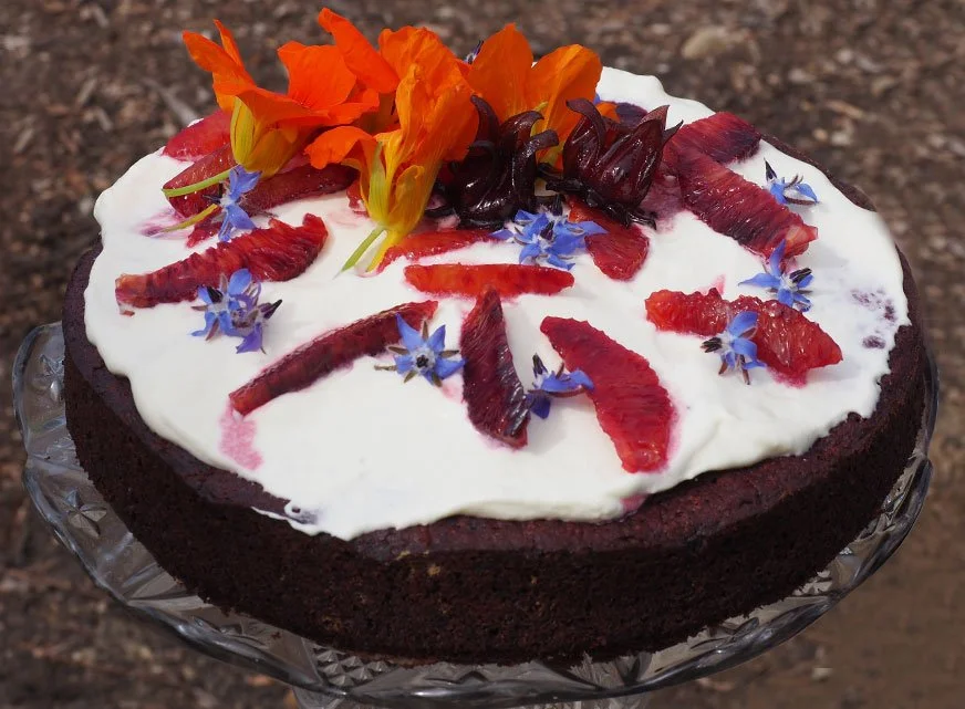 Beetroot chocolate cake