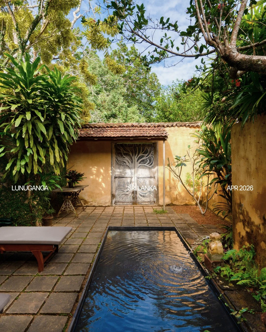 If you love design, this one's a pilgrimage...⁠
⁠
Lunuganga was the country estate of Geoffrey Bawa (Sri Lanka's most celebrated architect), who spent fifty years shaping it into the garden of his dreams. Today a handful of rooms let you stay inside 