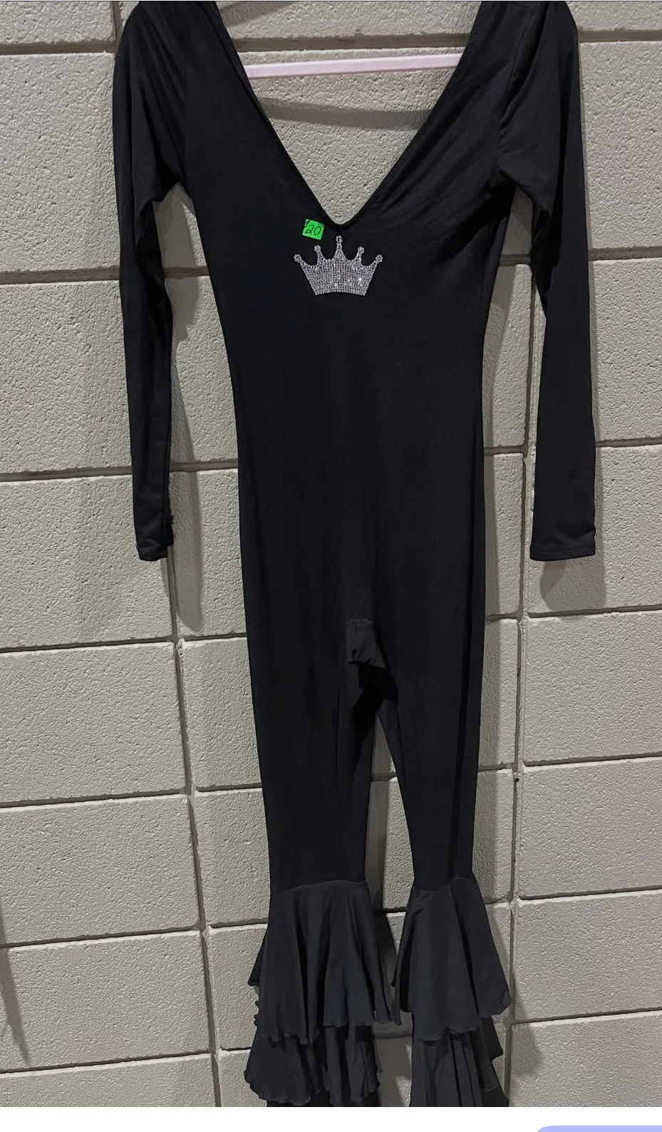 Bell bottom cat suit