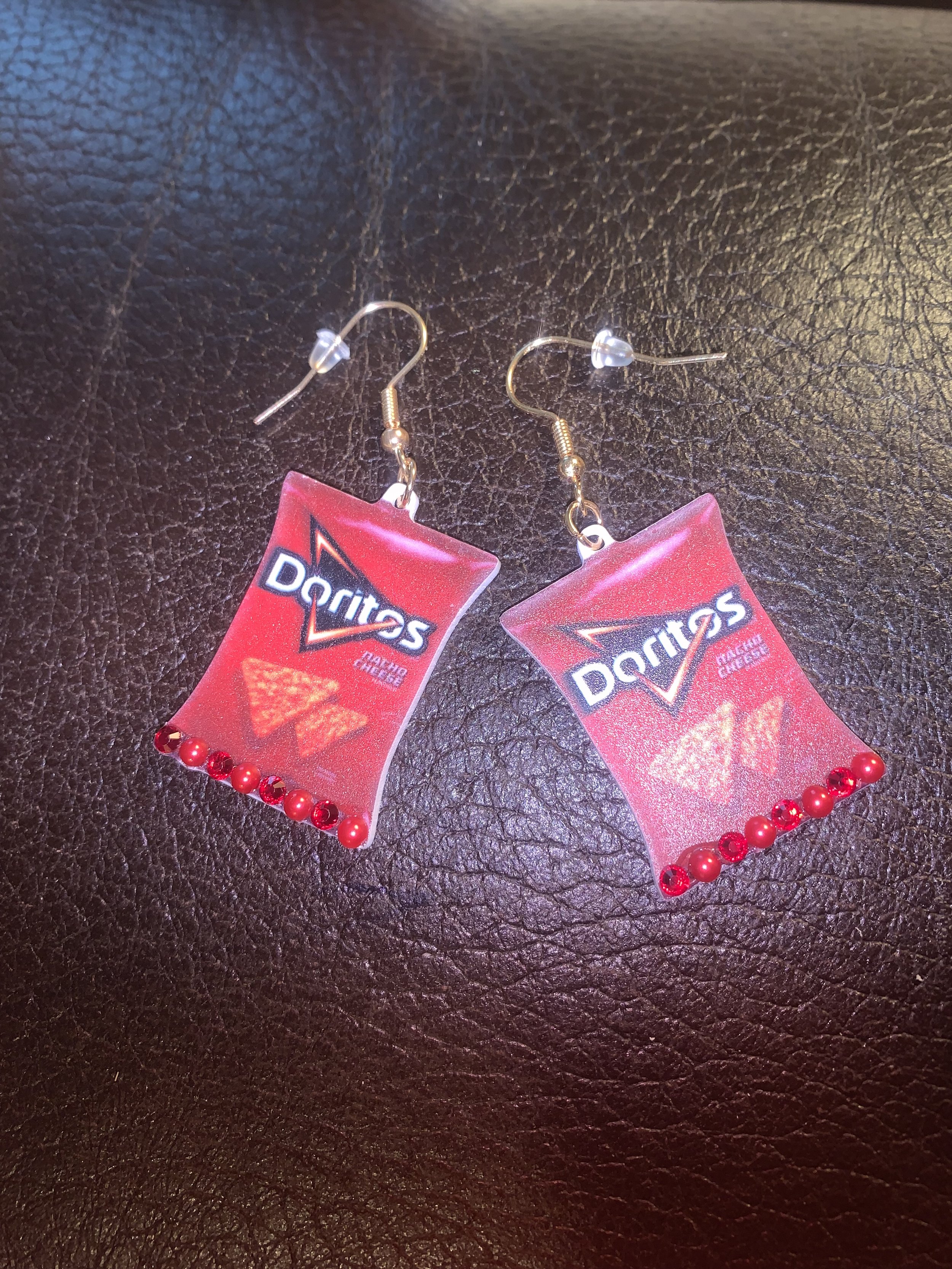 Doritos earrings