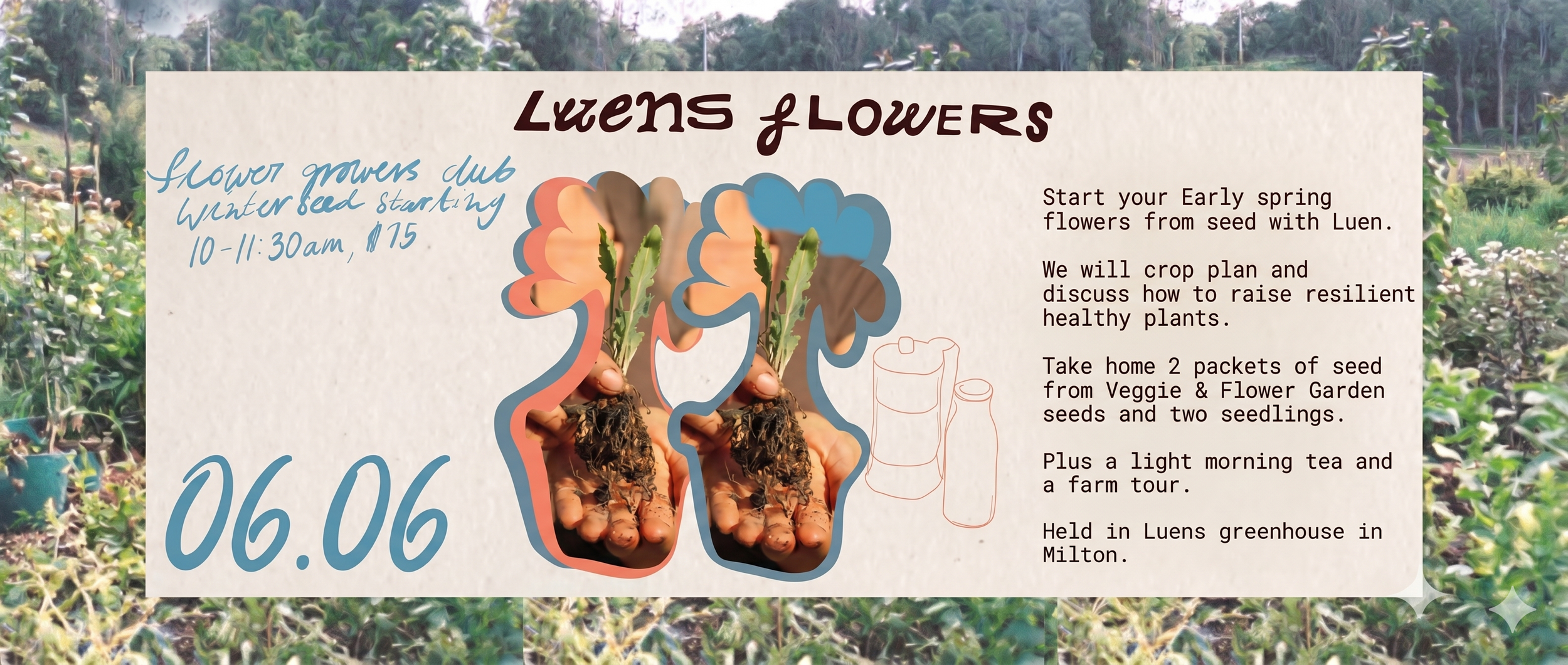 Flower Growers Club — Seed Starting Workshop