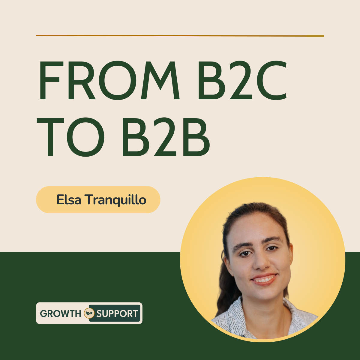 From B2C to B2B with Elsa Tranquillo