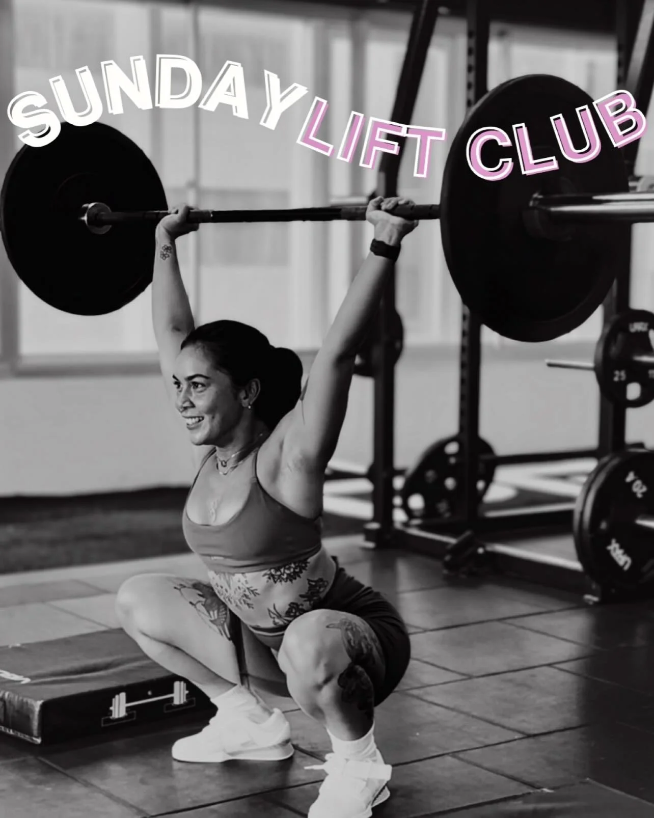 A coached strength session dedicated to learning how to lift safely, confidently, and with intention. Sunday Lift Club breaks down foundational lifts, teaches proper technique, and builds real, sustainable strength over time.

First session on us.
Op