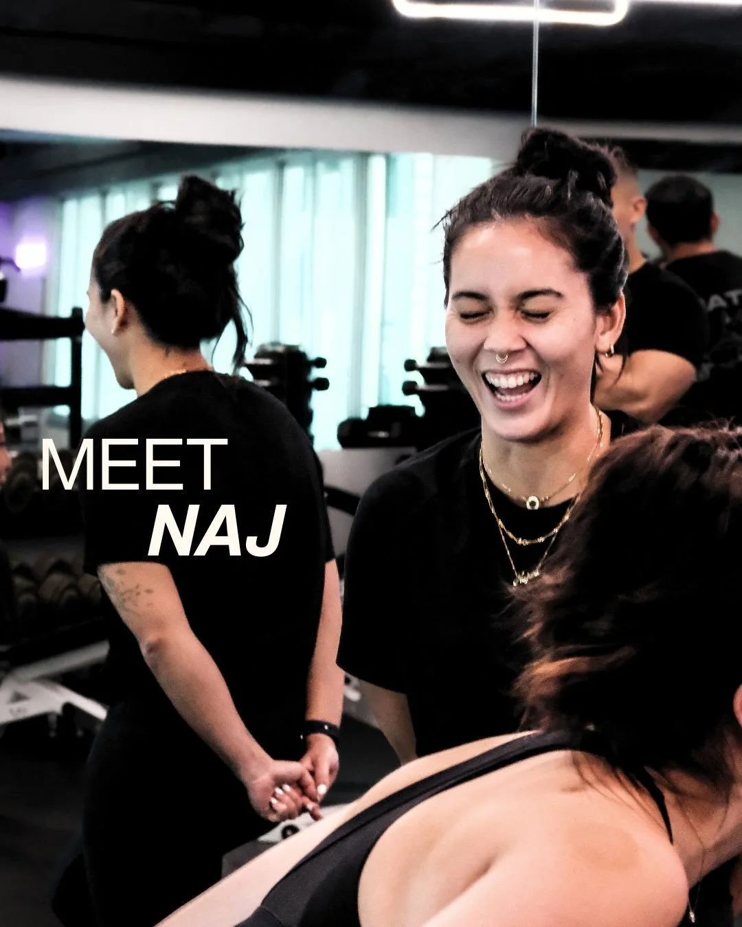 Sweet but sassy. The Powerpuff Girl personified.

Naj is the trainer you&rsquo;ll instantly adore but wouldn&rsquo;t want to mess with. She&rsquo;s all about movement done properly. Strong foundations, clean technique, and training that actually carr