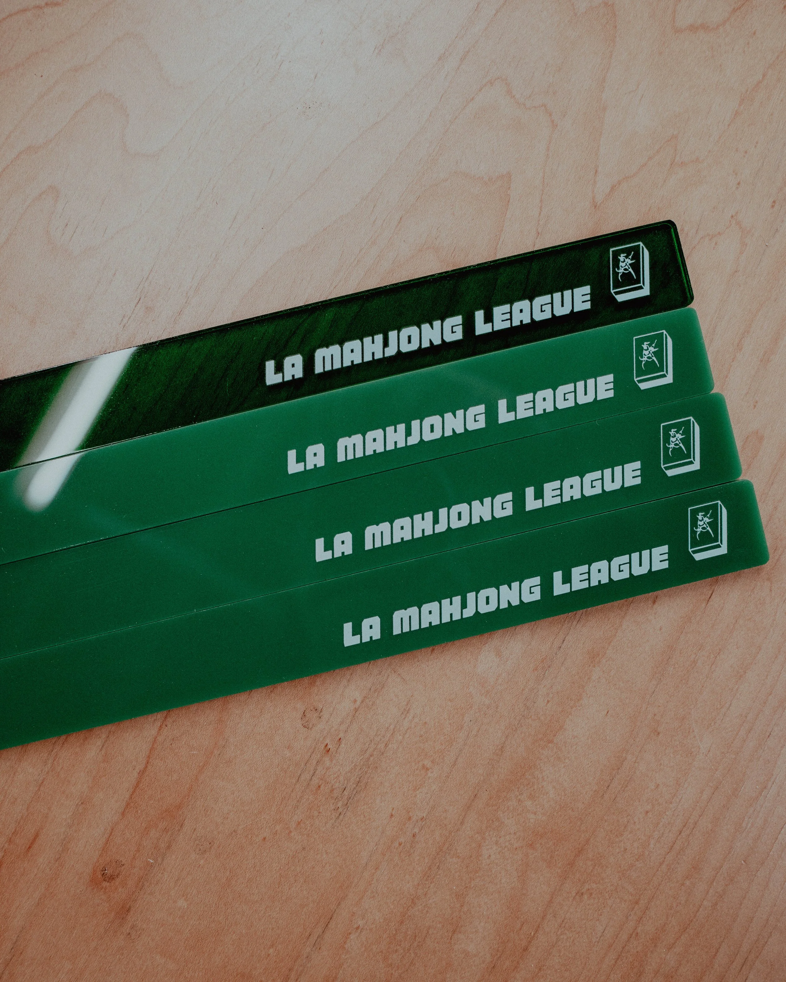 LAMJ Mahjong Rulers - Set of 4