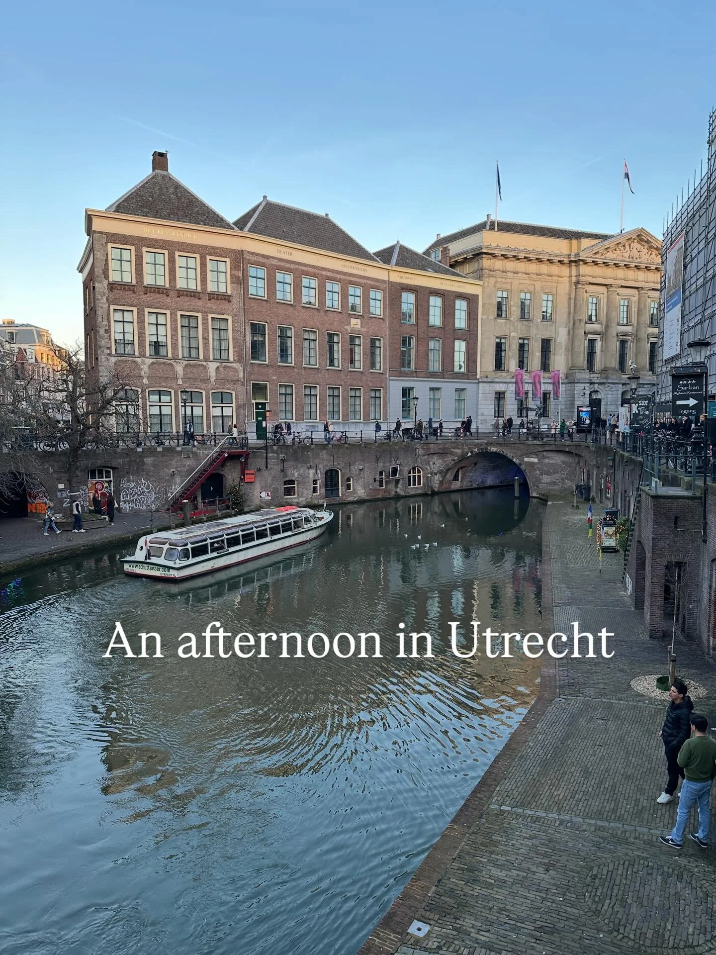 Utrecht is about 30-ish minutes from Amsterdam Centraal by train.

We started at a large packed shopping mall&hellip; so many people!! 

We grabbed McDonald&rsquo;s (FYI&hellip;the coke is not the same 😒 IYKYK), then walked along the canal and shopp