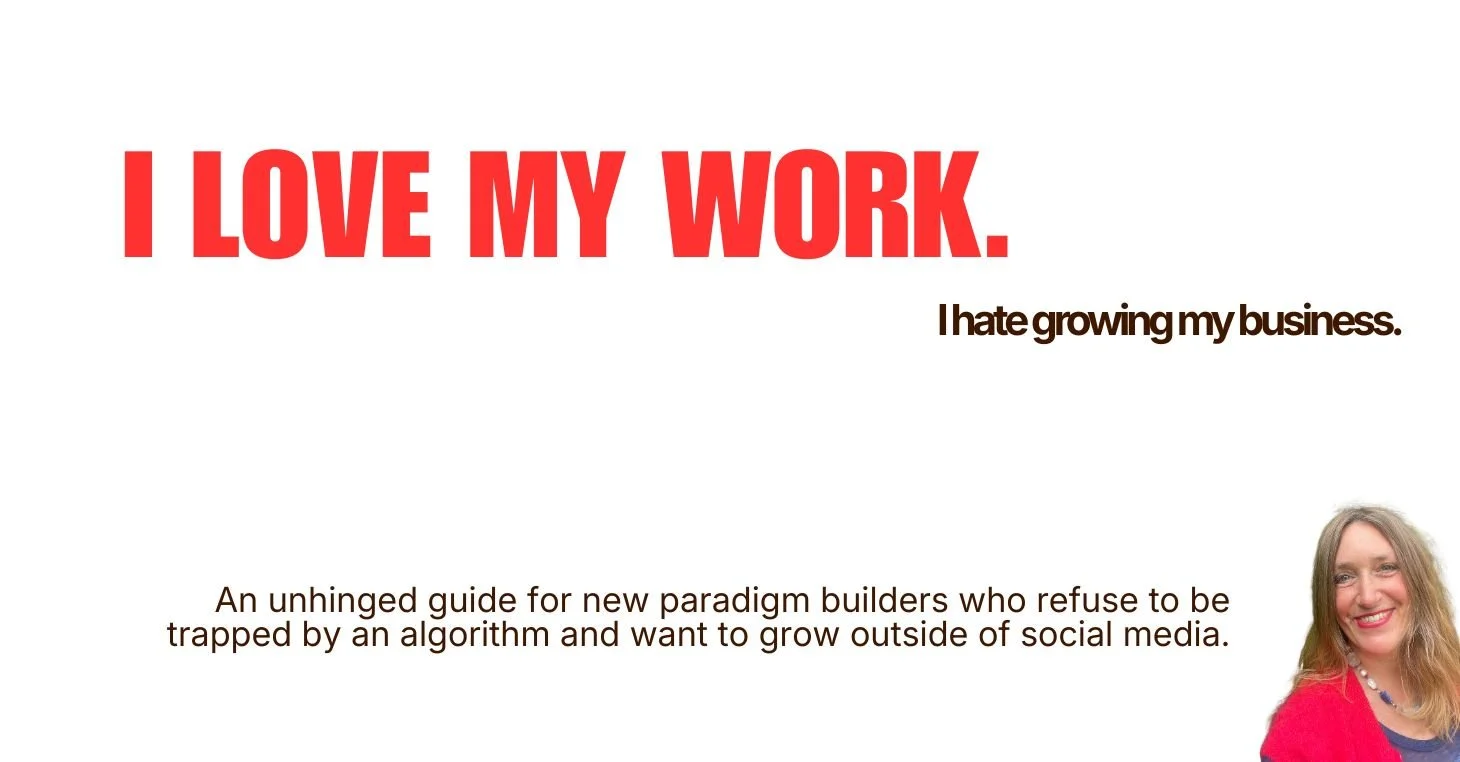 Unhinged Guide for New Paradigm Builders who want to grow outside of social media