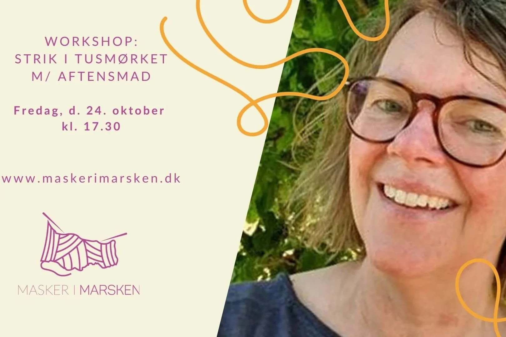 UDSOLGT // STRIK I TUSMØRKET M. AFTENSMAD