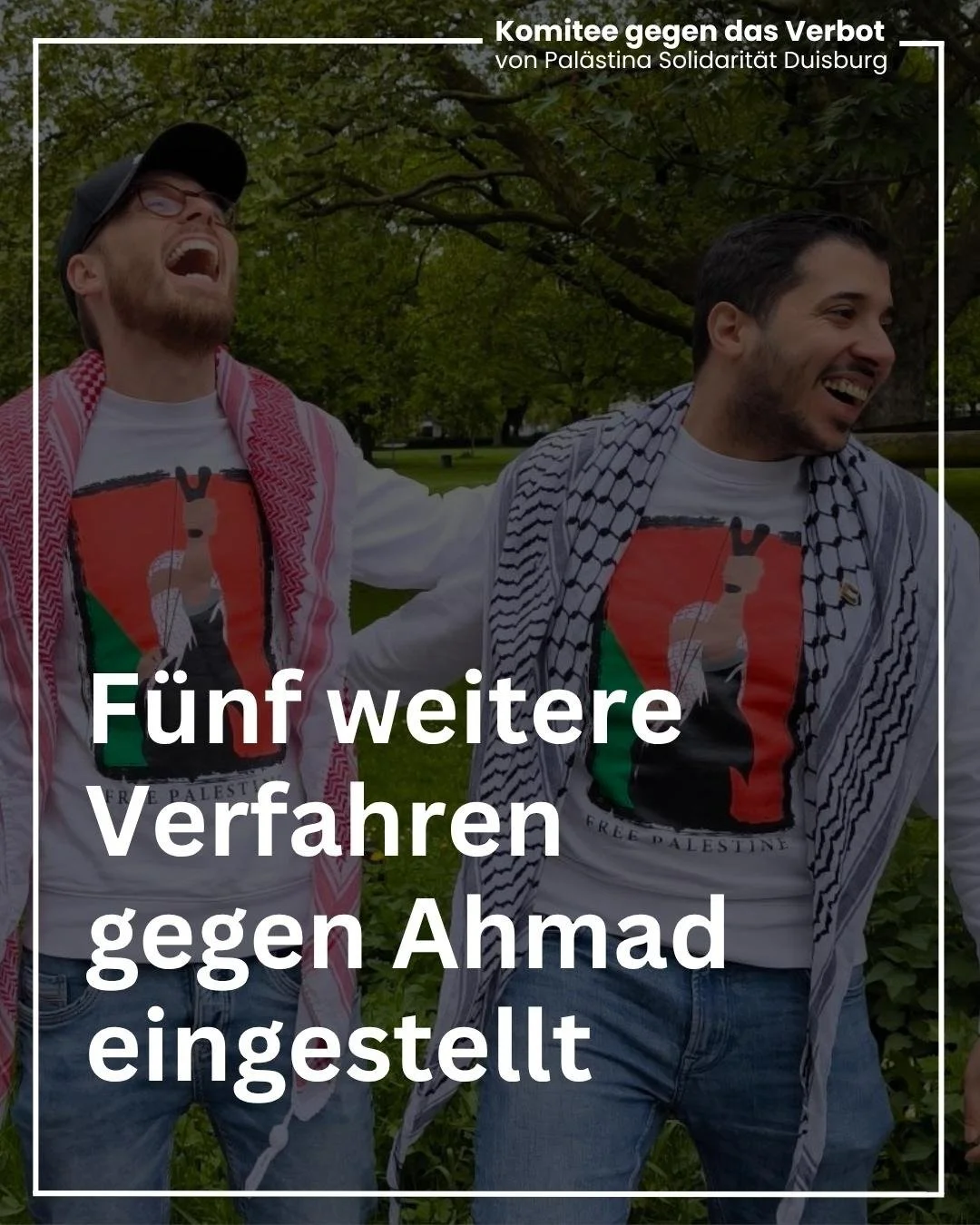 Fünf weitere Verfahren gegen Ahmad eingestellt