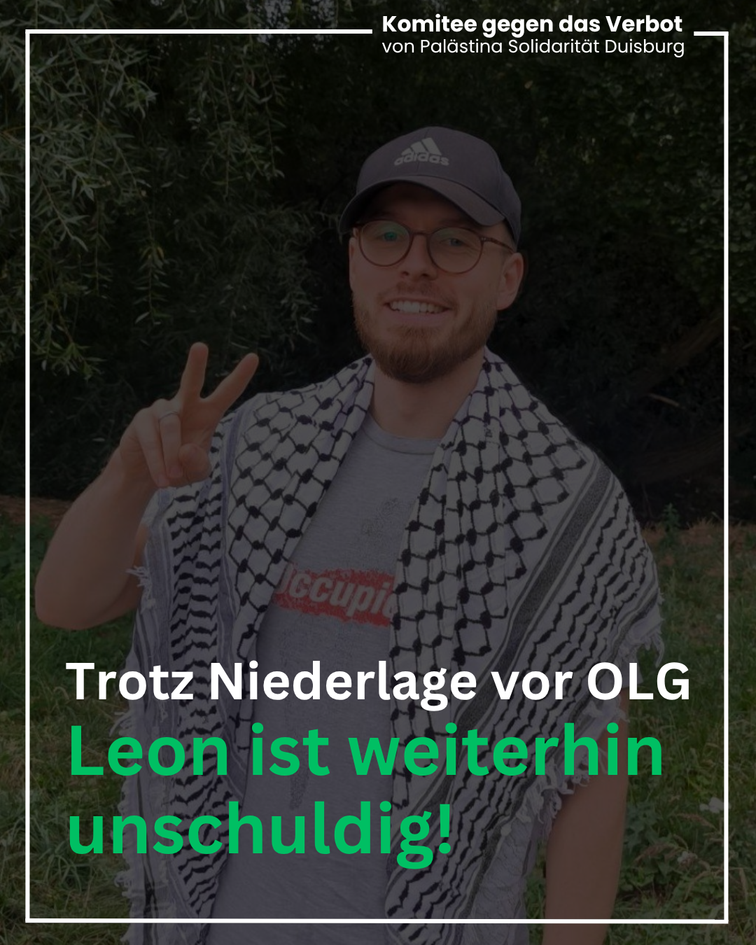 Trotz Niederlage vor OLG - Leon ist weiterhin unschuldig 