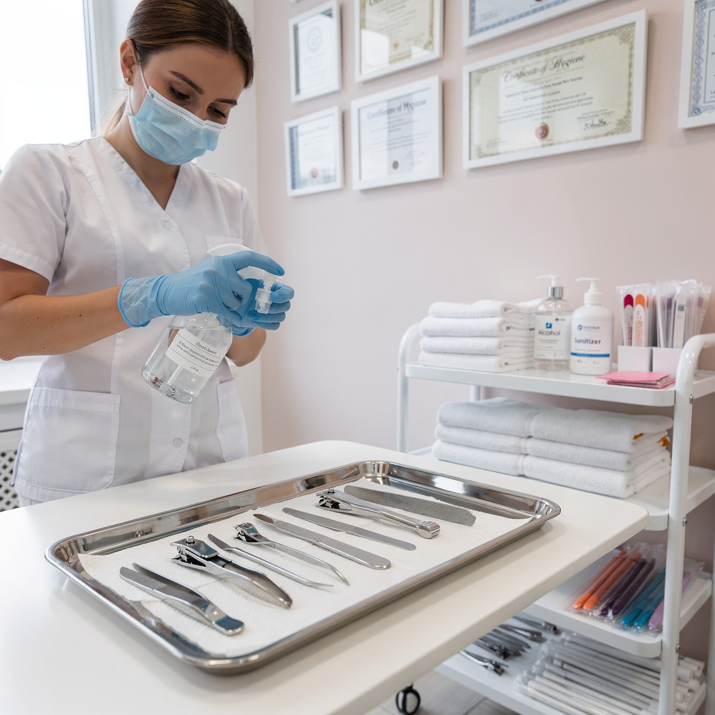 MINIMĀLĀS HIGIĒNAS PRASĪBAS SKAISTUMKOPŠANAS PAKALPOJUMU SNIEDZĒJIEM