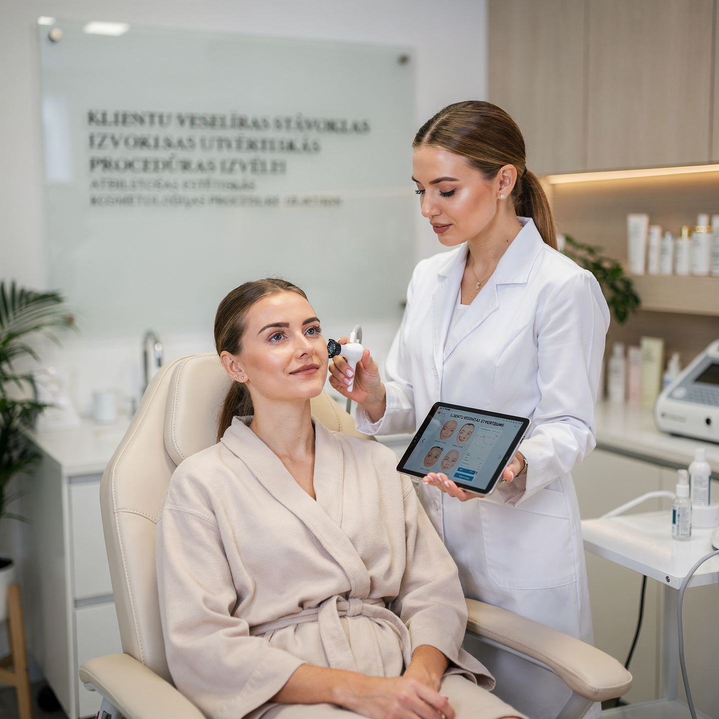 KLIENTU VESELĪBAS STĀVOKĻA IZVĒRTĒJUMS ATBILSTOŠAS ESTĒTISKĀS KOSMETOLOĢIJAS PROCEDŪRAS IZVĒLEI