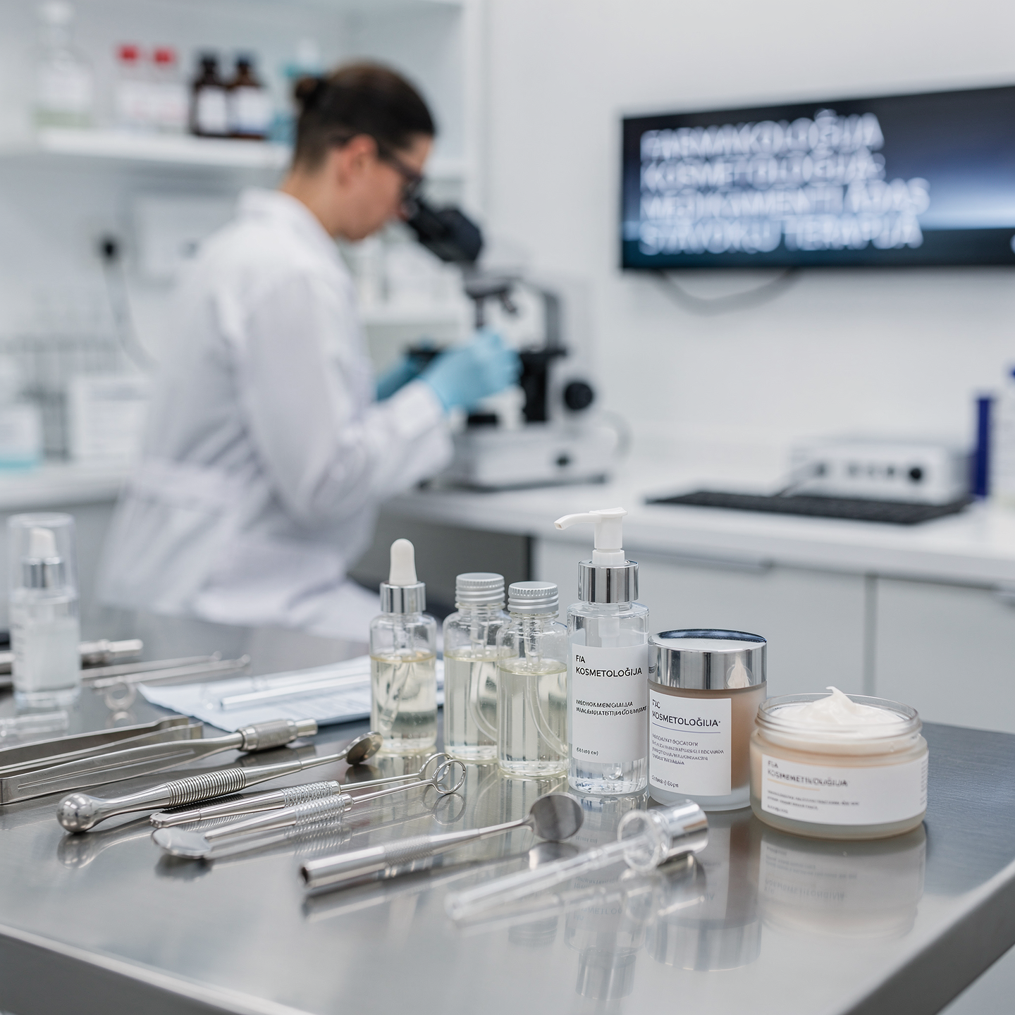 FARMAKOLOĢIJA KOSMETOLOĢIJĀ: MEDIKAMENTI ĀDAS STĀVOKĻU TERAPIJĀ