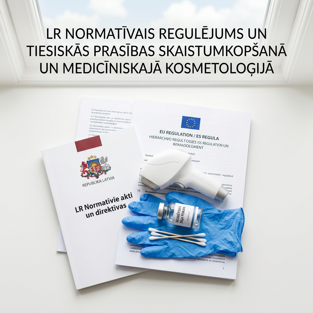 LR NORMATĪVAIS REGULĒJUMS UN TIESISKĀS PRASĪBAS SKAISTUMKOPŠANĀ UN MEDICĪNISKAJĀ KOSMETOLOĢIJĀ