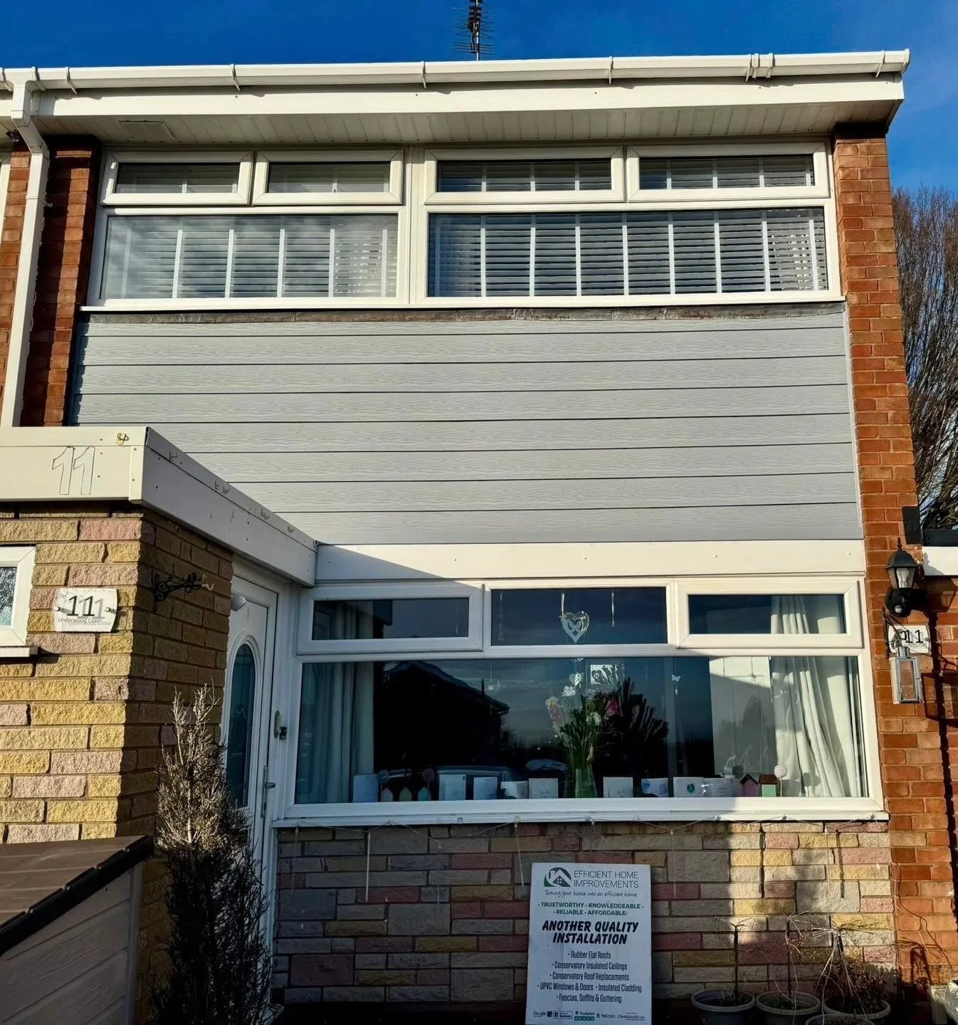 MOONDUST GREY COMPOSITE CLADDING INSTALLATION