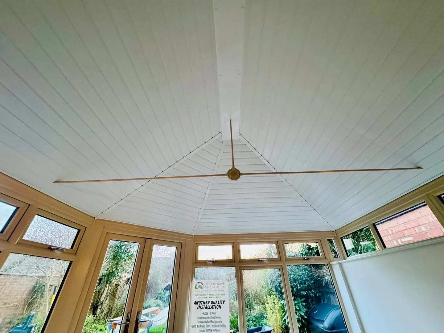 CONSERVATORY INSULATED CEILING INSTALLATION