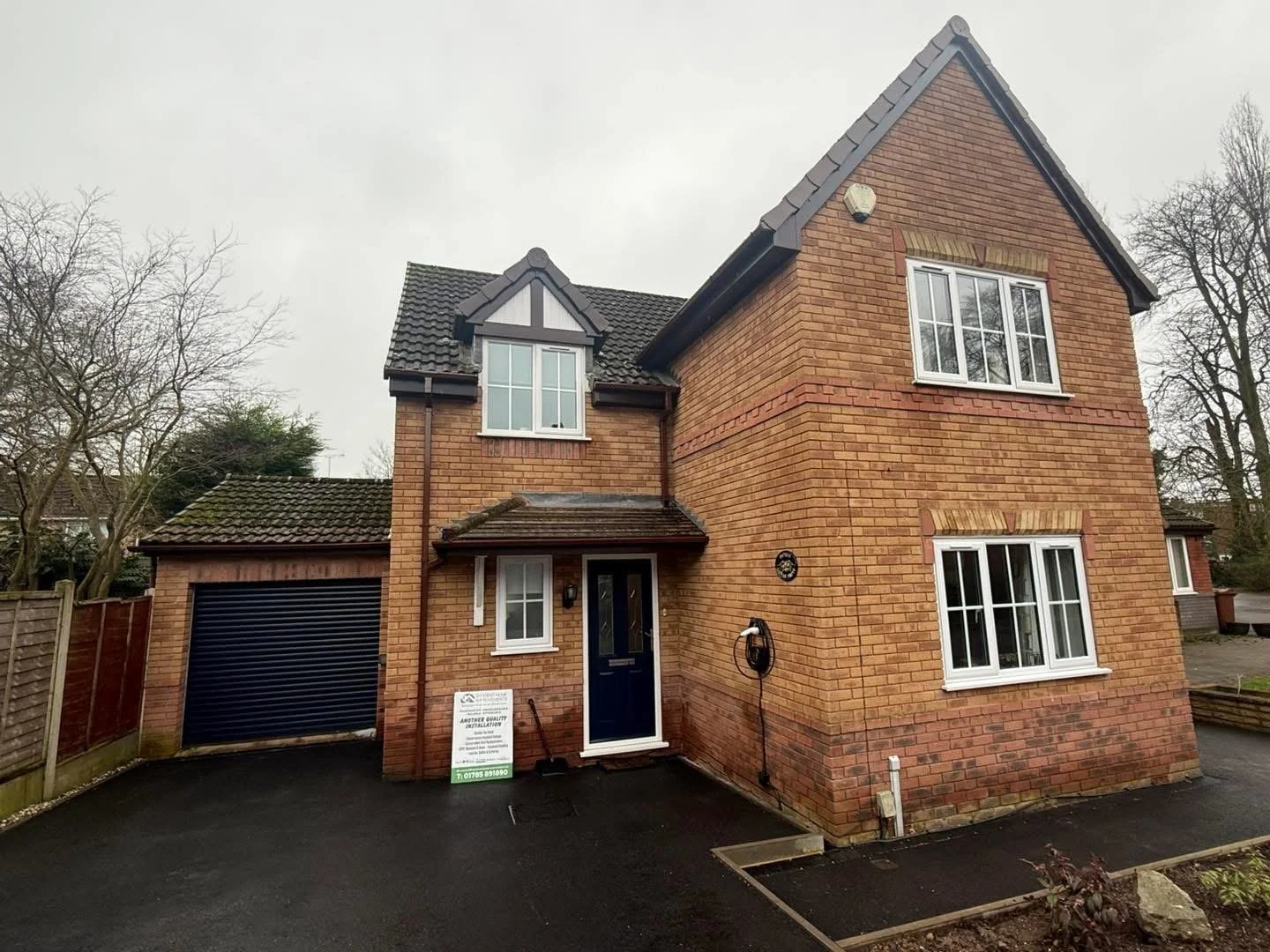 ROSEWOOD UPVC FASCIA'S SOFFITS GUTTERING &amp; DRY VERGE CAPS INSTALLATION