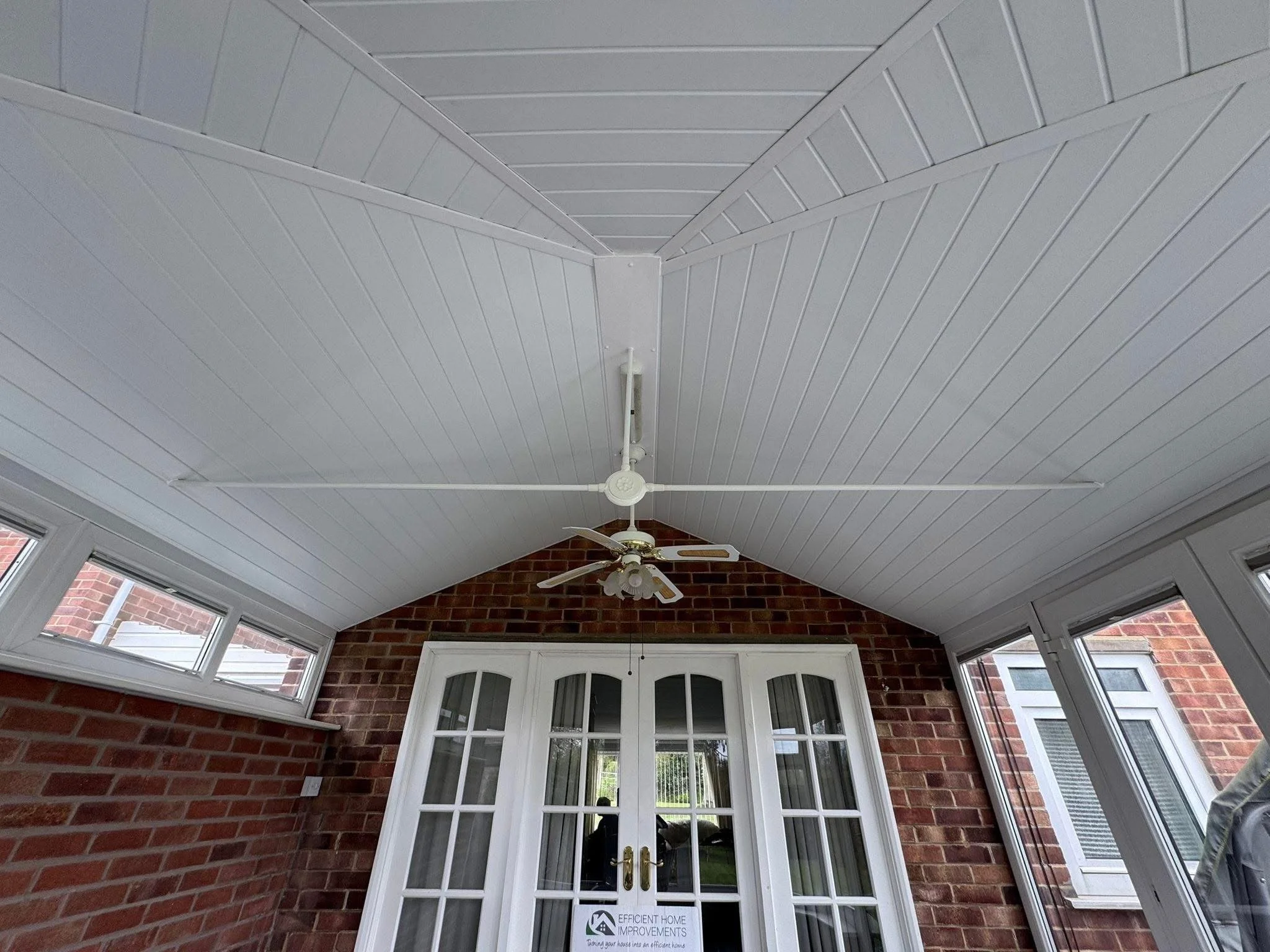 CONSERVATORY INSULATED CEILING INSTALLATION