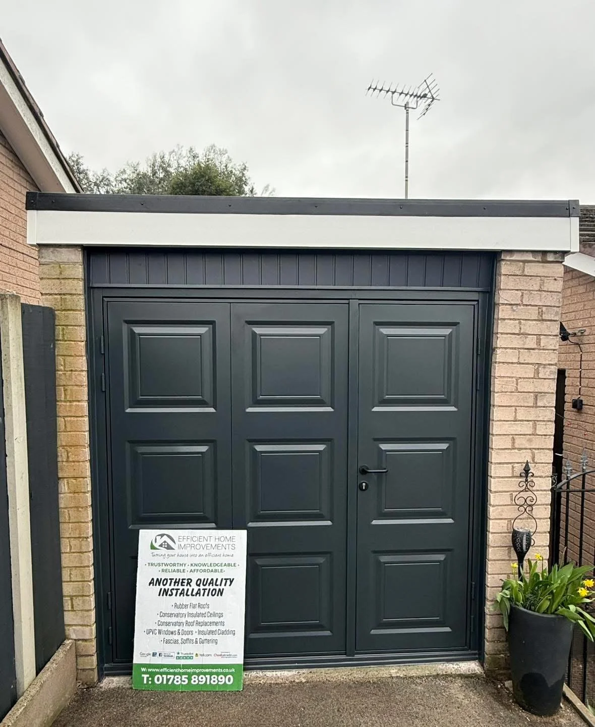 FIRESTONE RUBBER GARAGE ROOF &amp; GARAGE DOOR INSTALLATION