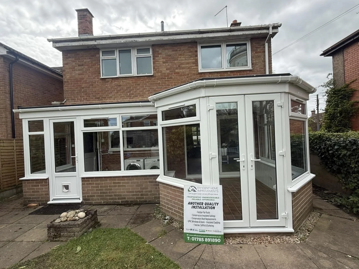 CONSERVATORY UPGRADE INSTALLATION