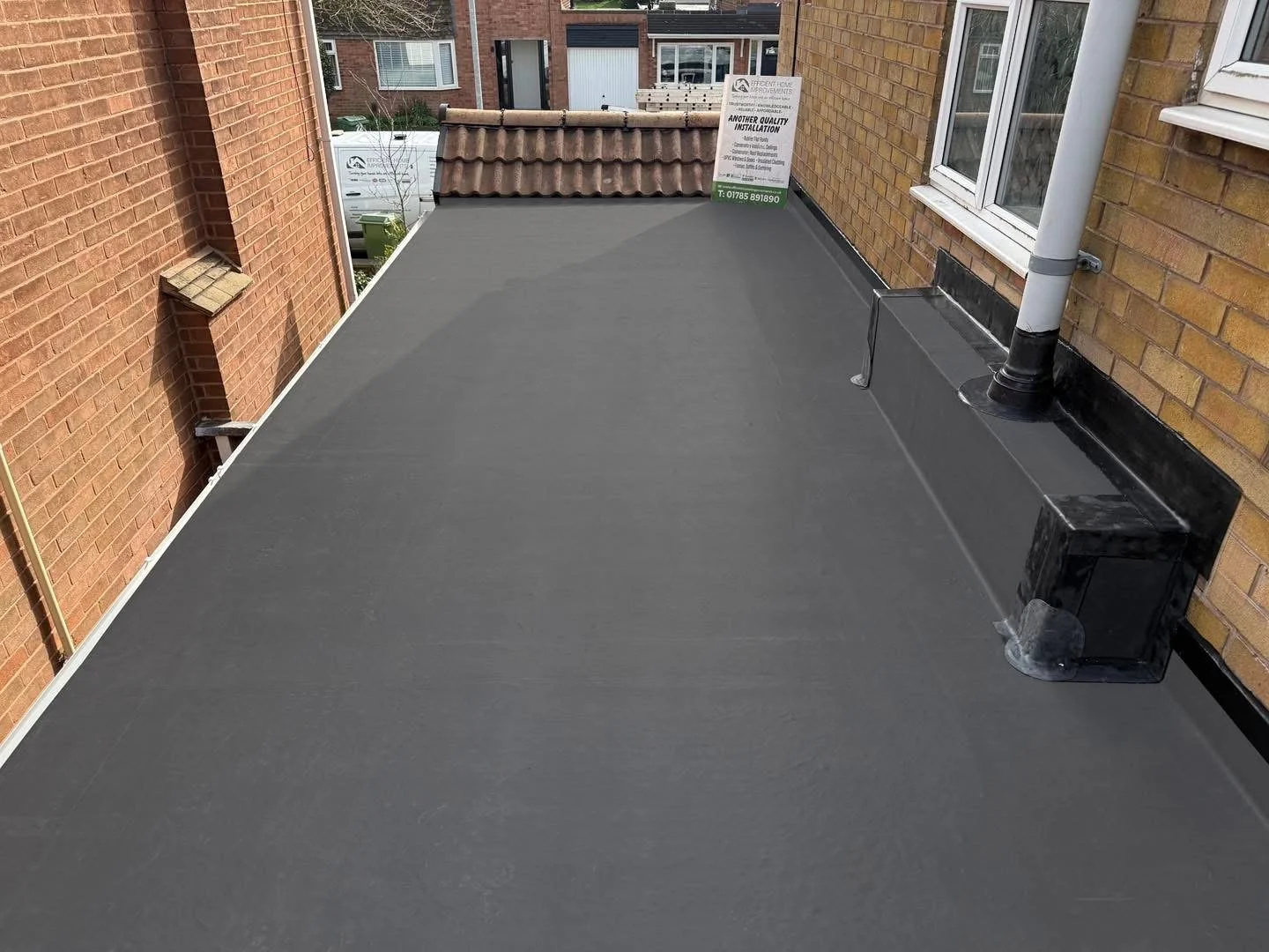 FIRESTONE RUBBER GARAGE ROOF INSTALLATION