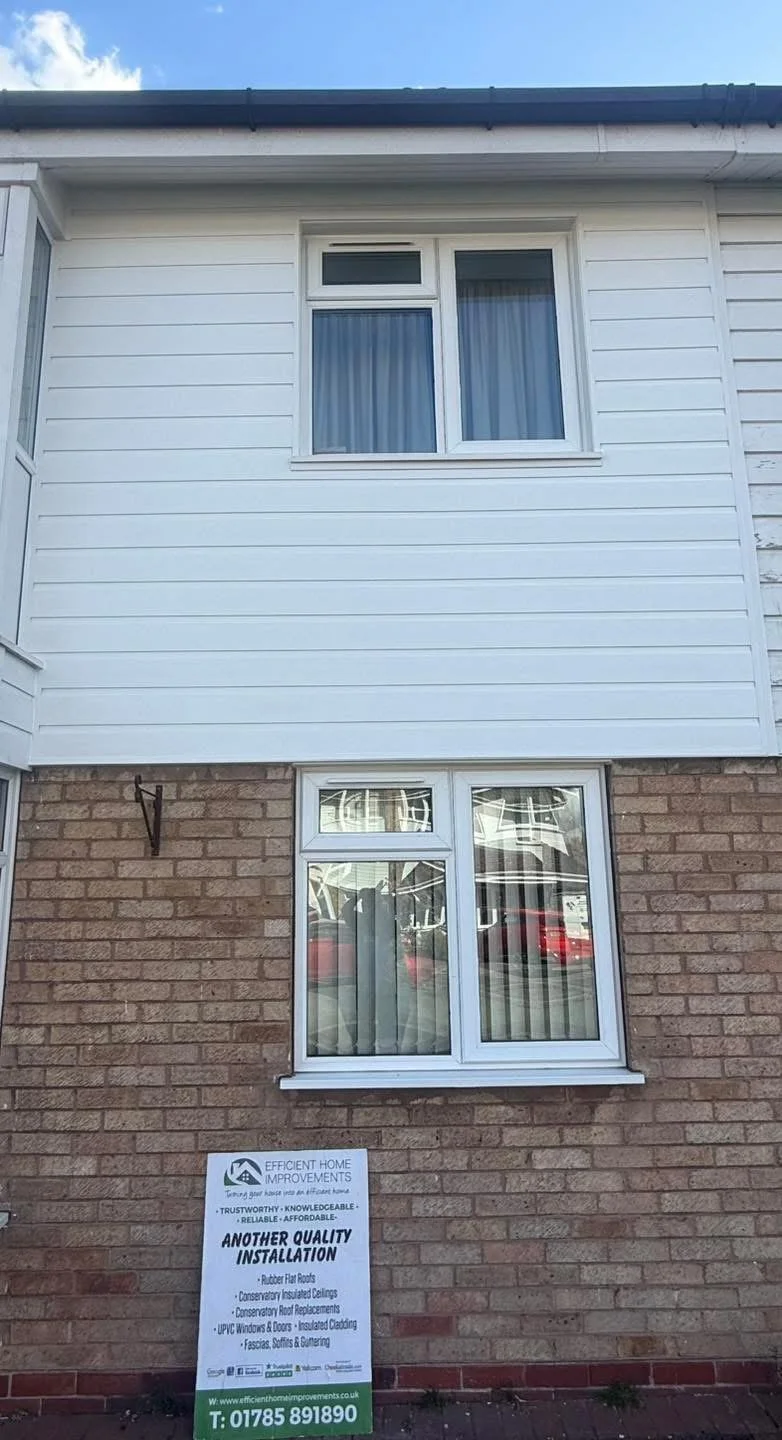 WHITE SHIPLAP CLADDING INSTALLATION