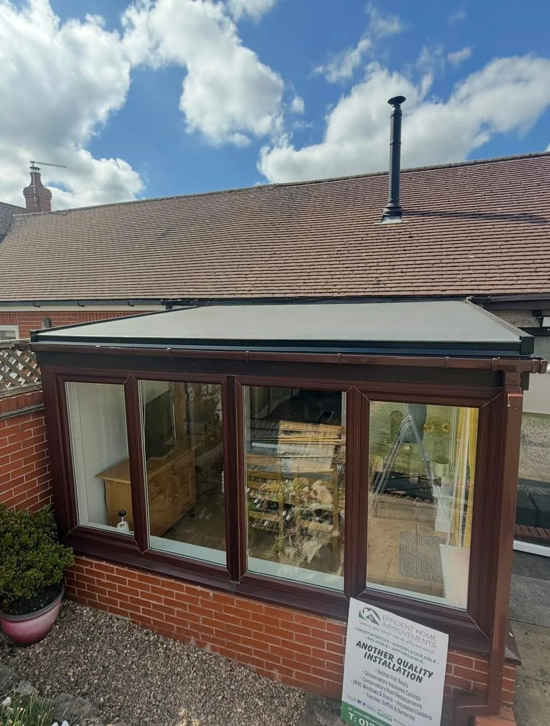CONSERVATORY ROOF INSTALLATION