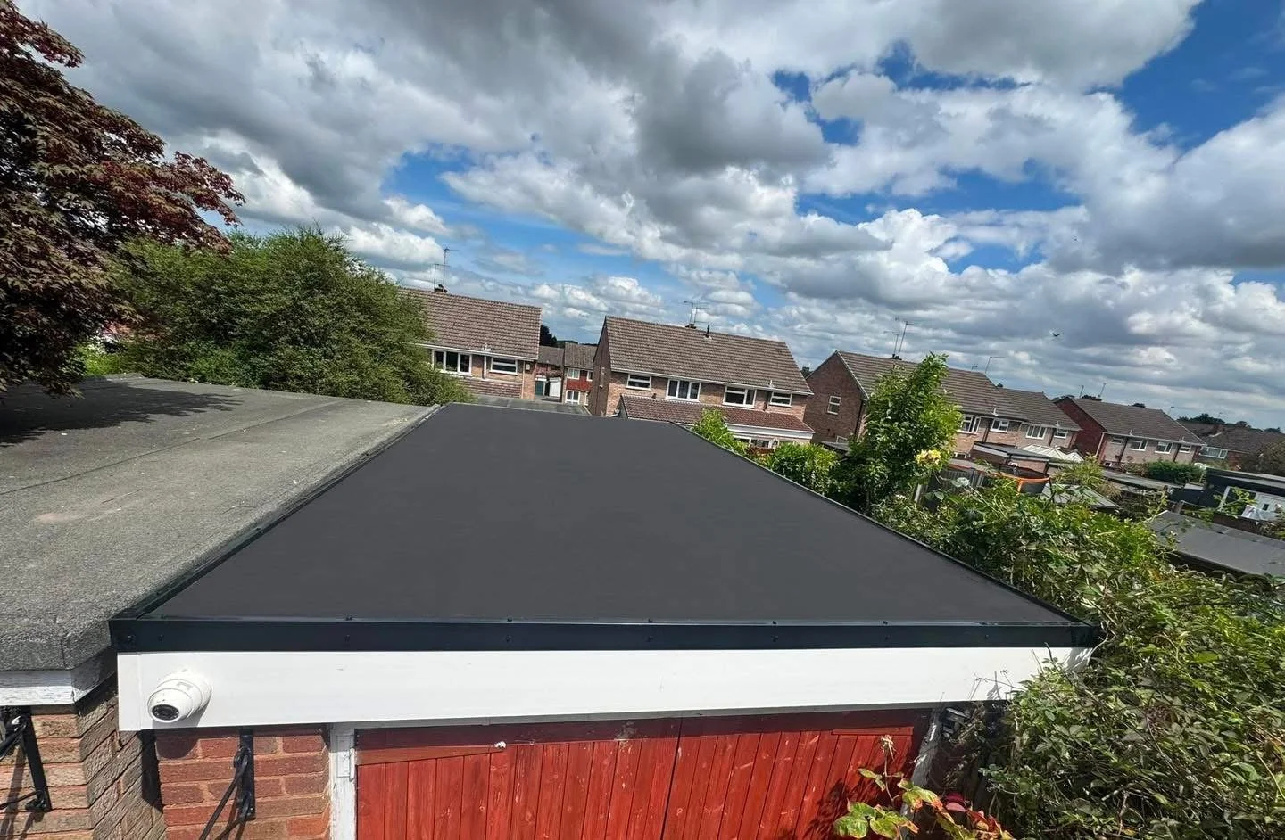 FIRESTONE RUBBER GARAGE ROOF INSTALLATION