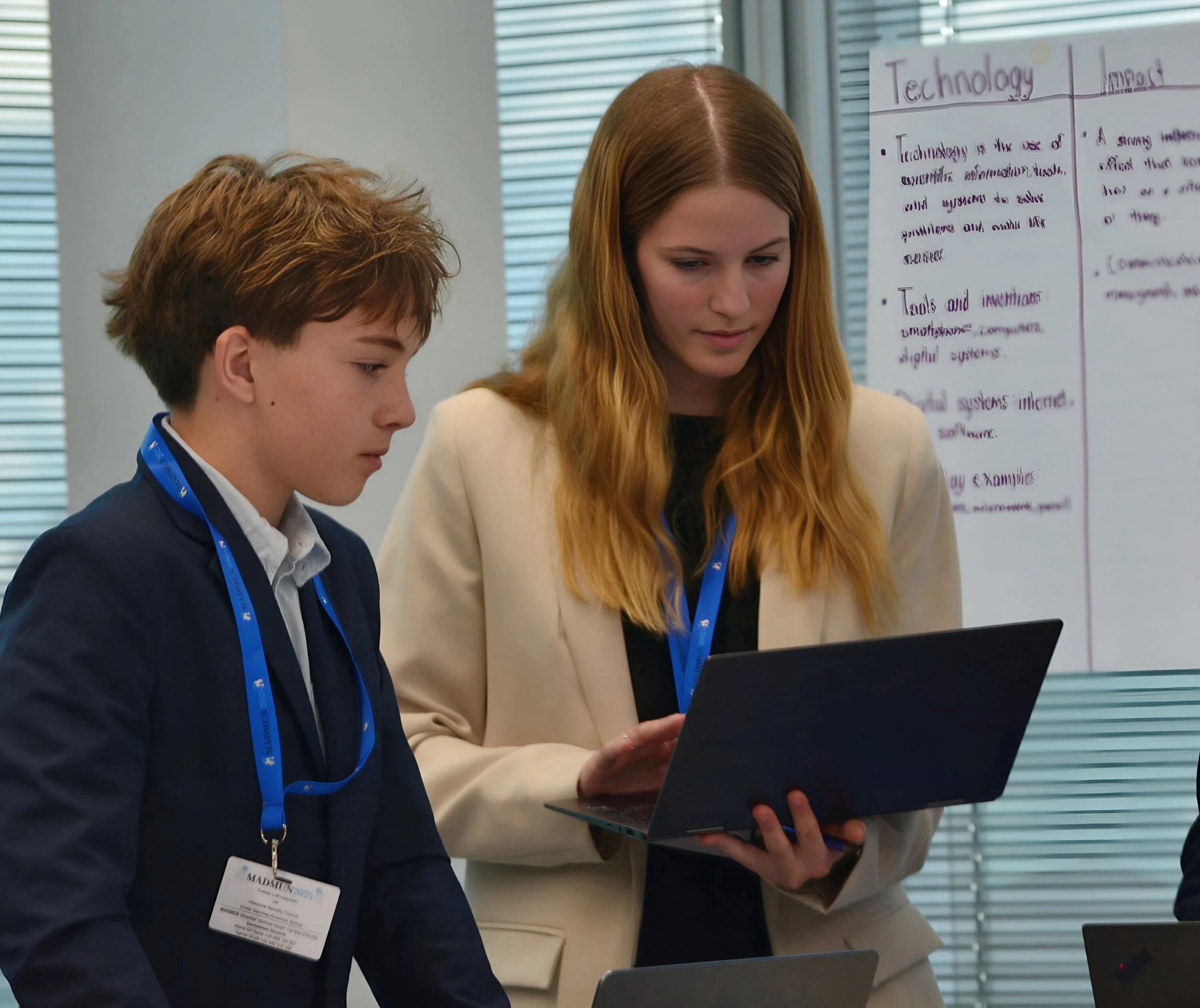 Negotiations proceed at the MUN conference