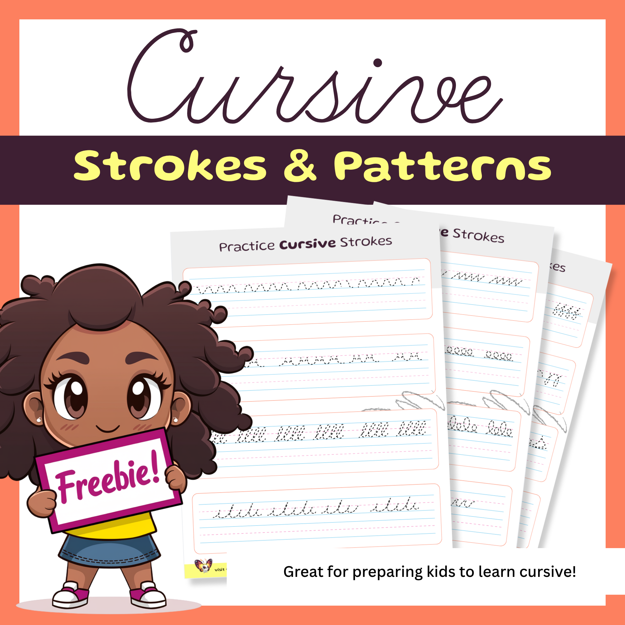 Beginner Cursive Strokes and Patterns