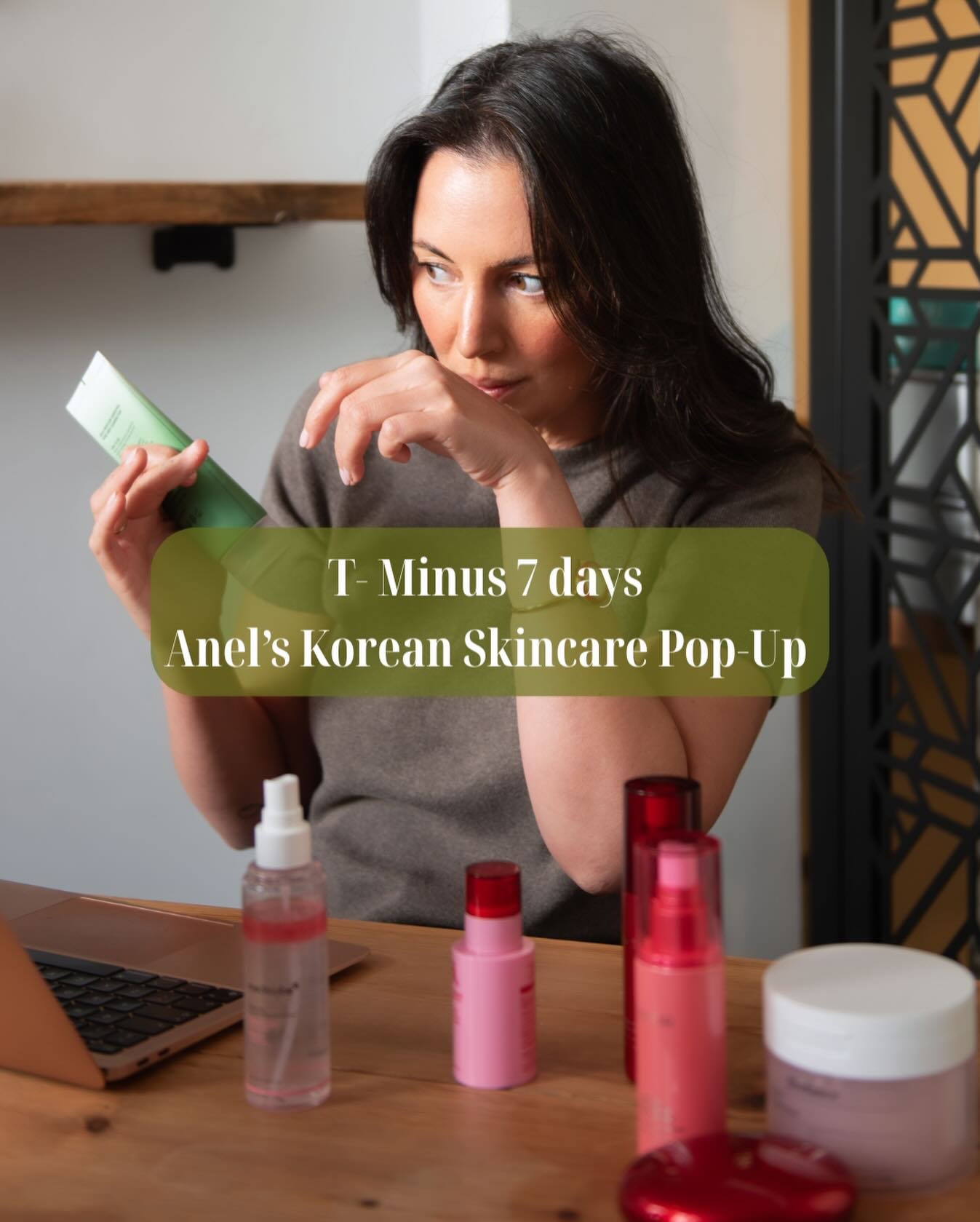 T- minus 7 days to go&hellip; 🧴🇰🇷✨

My Korean Skincare Pop-Up is almost here and I couldn&rsquo;t be more excited.

Every single product in this edit has been personally hand picked by me. These are formulas I truly believe in, ingredients I trust